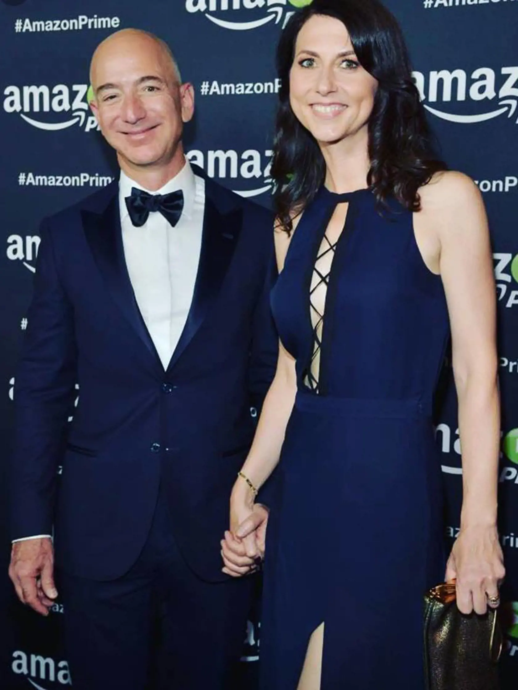 Jeff Bezos s manželkou MacKenzie