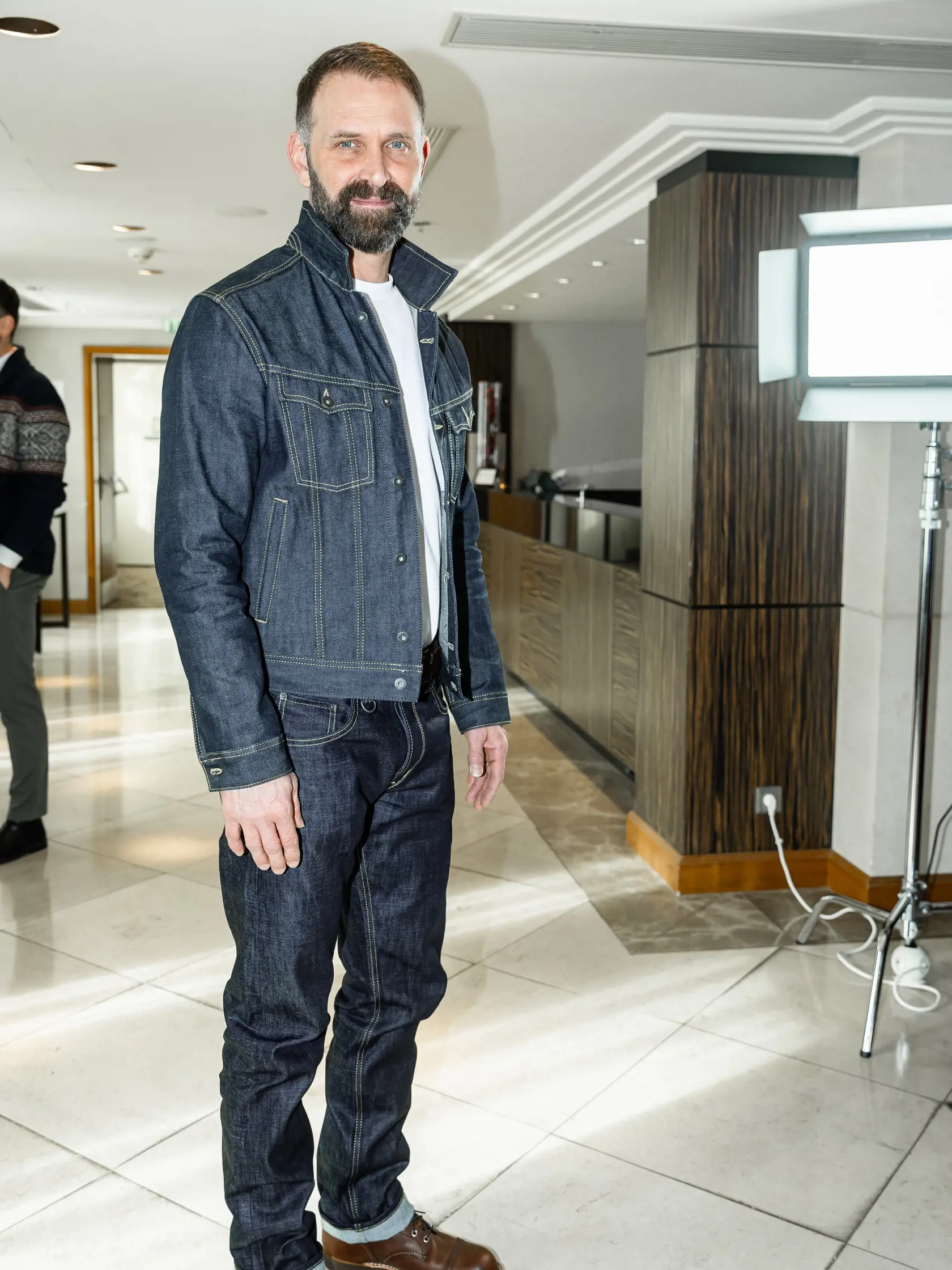 Tlačová konferencia k predstaveniu nového televízneho seriálu “Vytoč môjho agenta” v Bratislave. Na snímke Tomáš Maštalír.