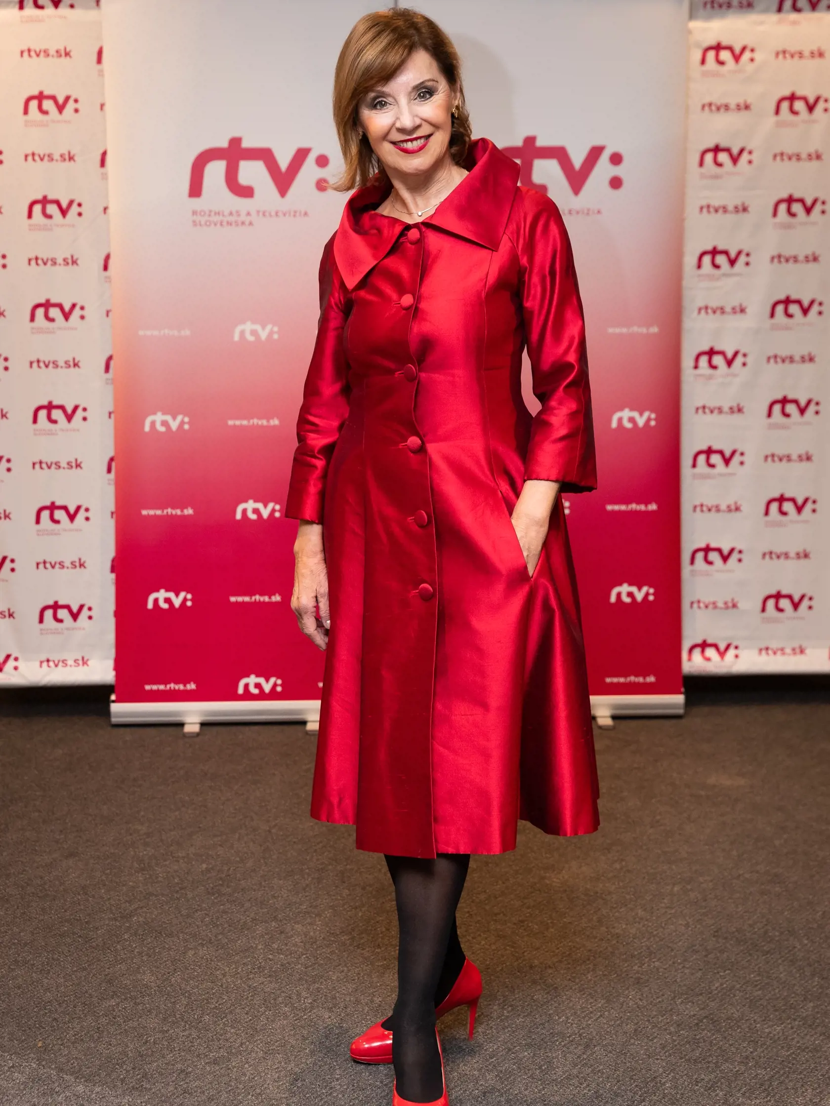 Media event Vianočný čas nádejí v Slovenskom rozhlase.