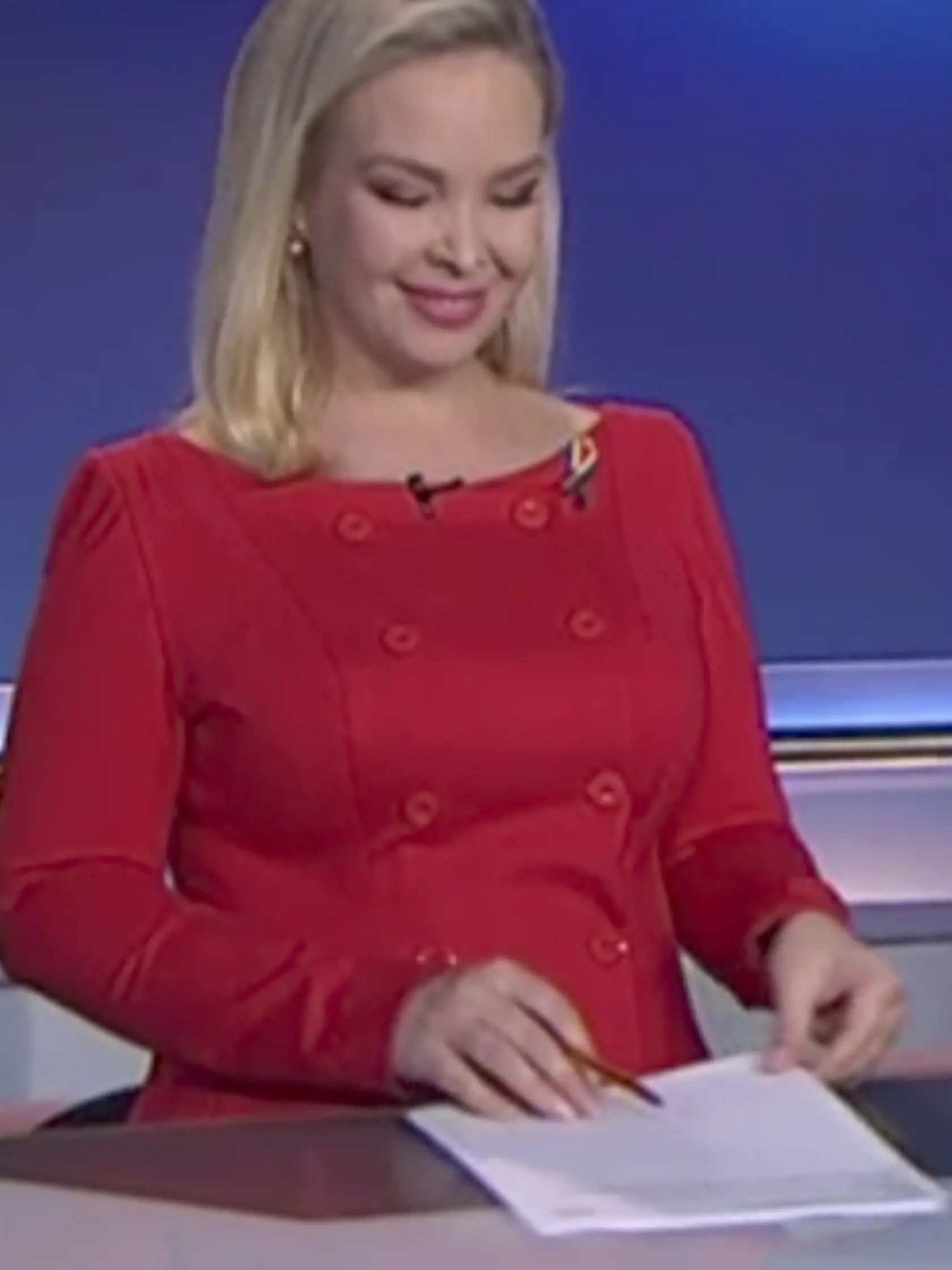 Moderátorka Lucia Barmošová v posledných dňoch na obrazovkách TV JOJ.