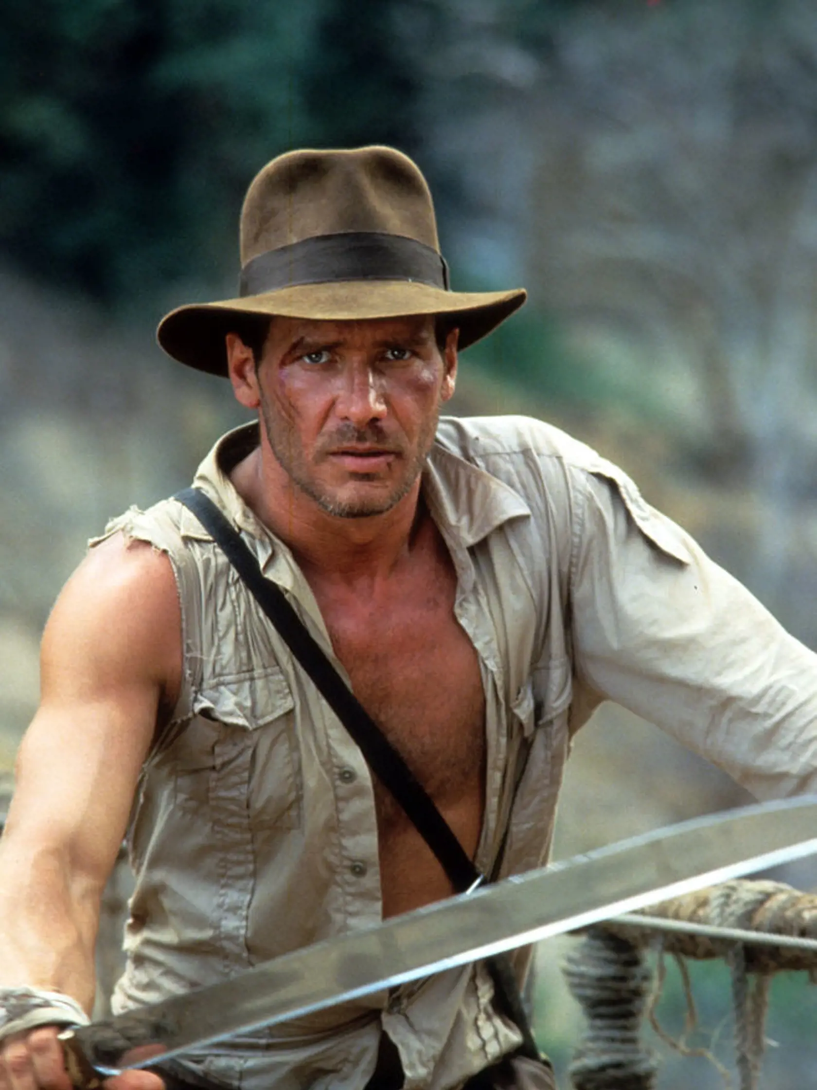 Harrison Ford ako Indiana Jones