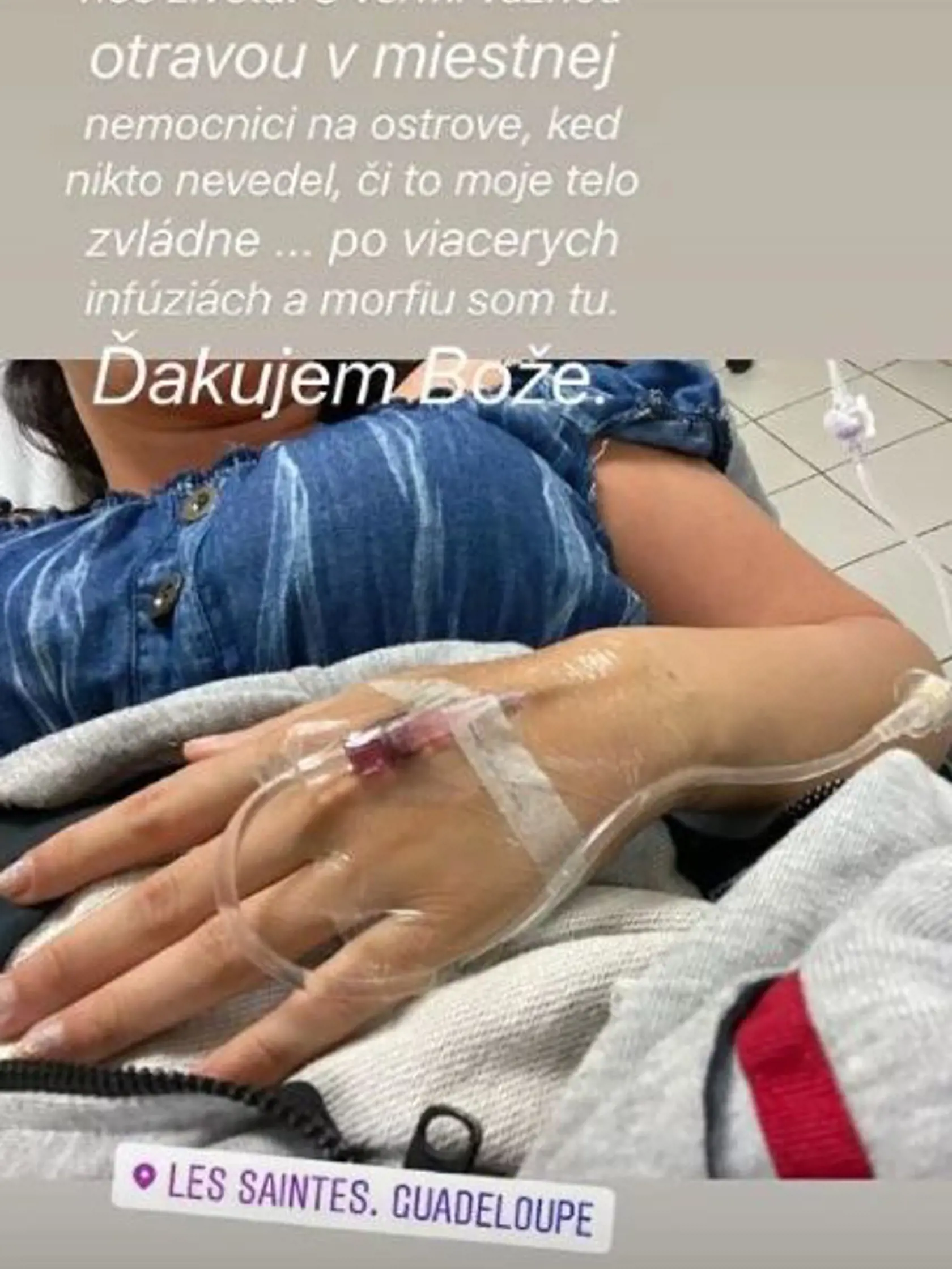 Markizáčka bojovala v nemocnici v Karibiku o život.