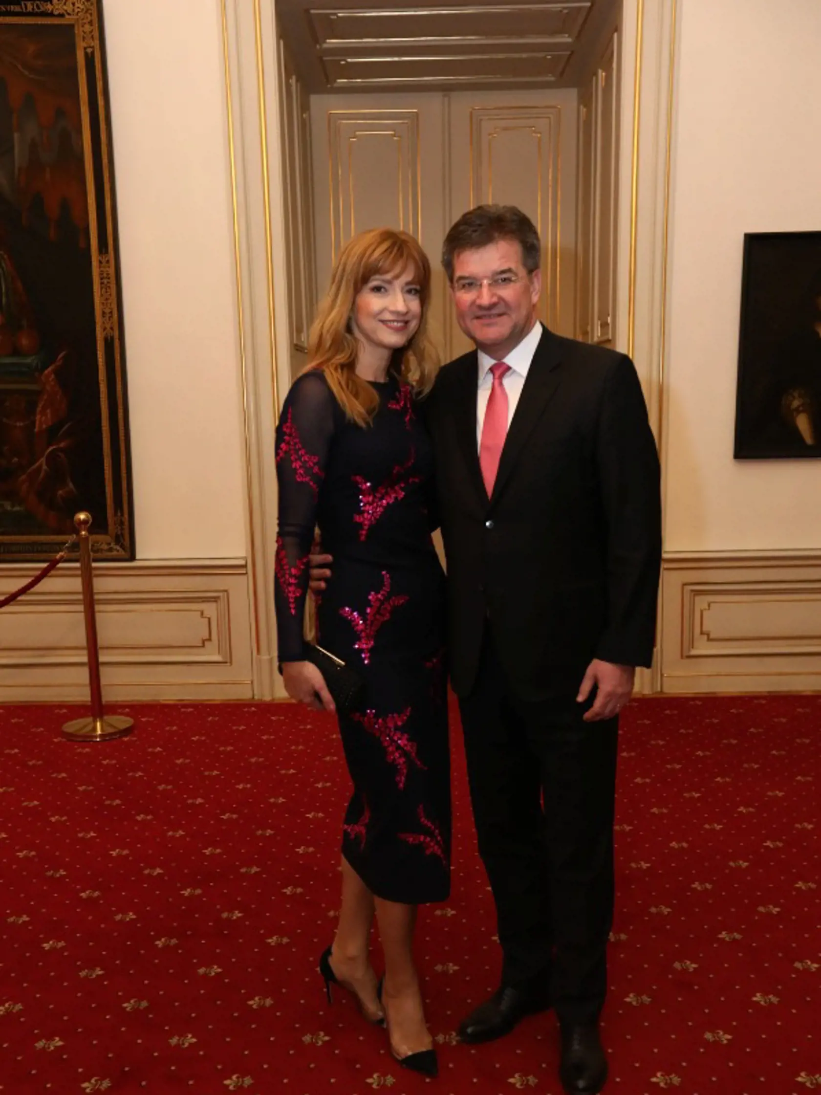Manželia Jarmila Lajčáková Hargašová a minister zahraničných vecí Miroslav Lajčák.