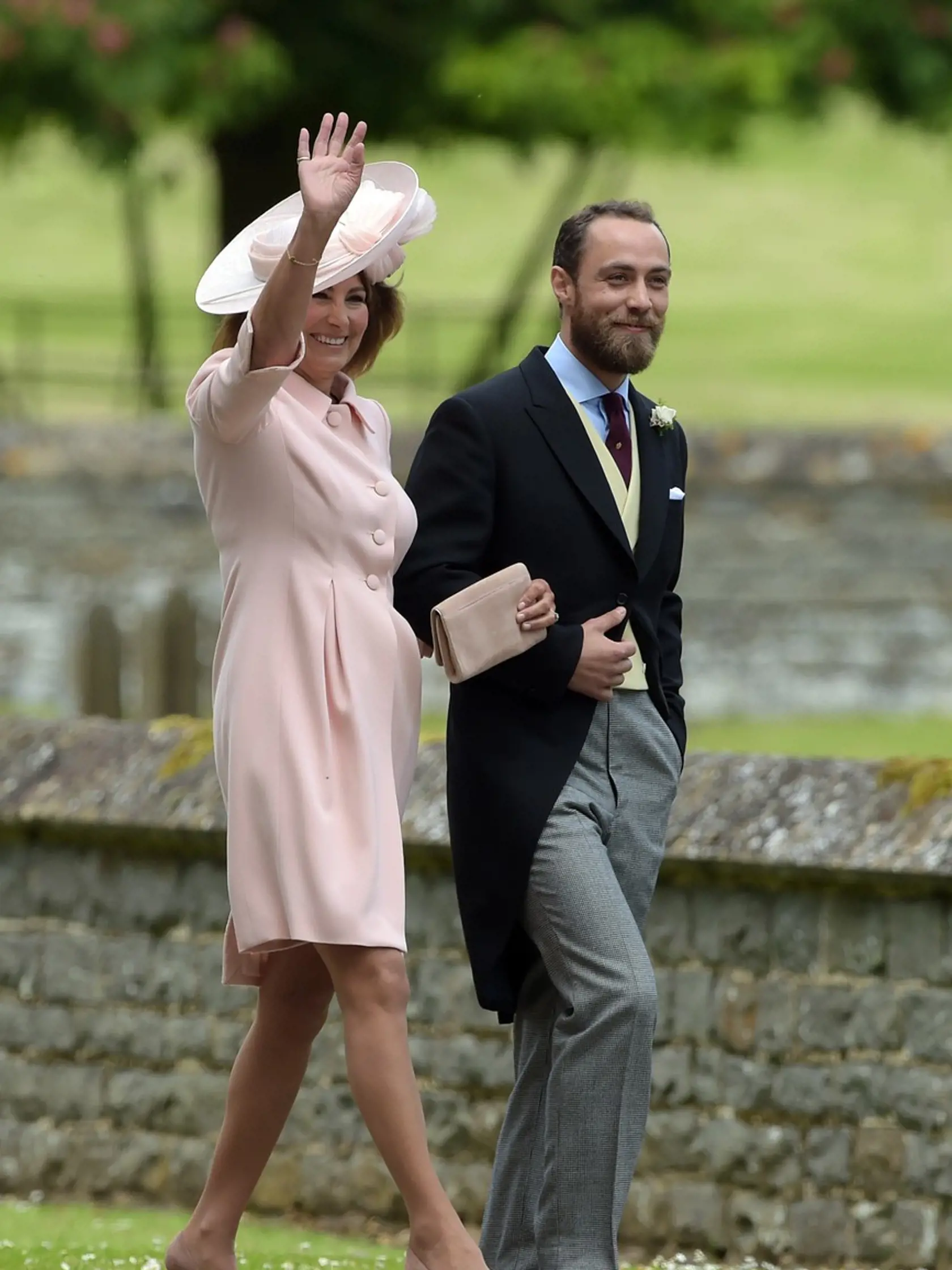 Carole Middleton a James Middleton