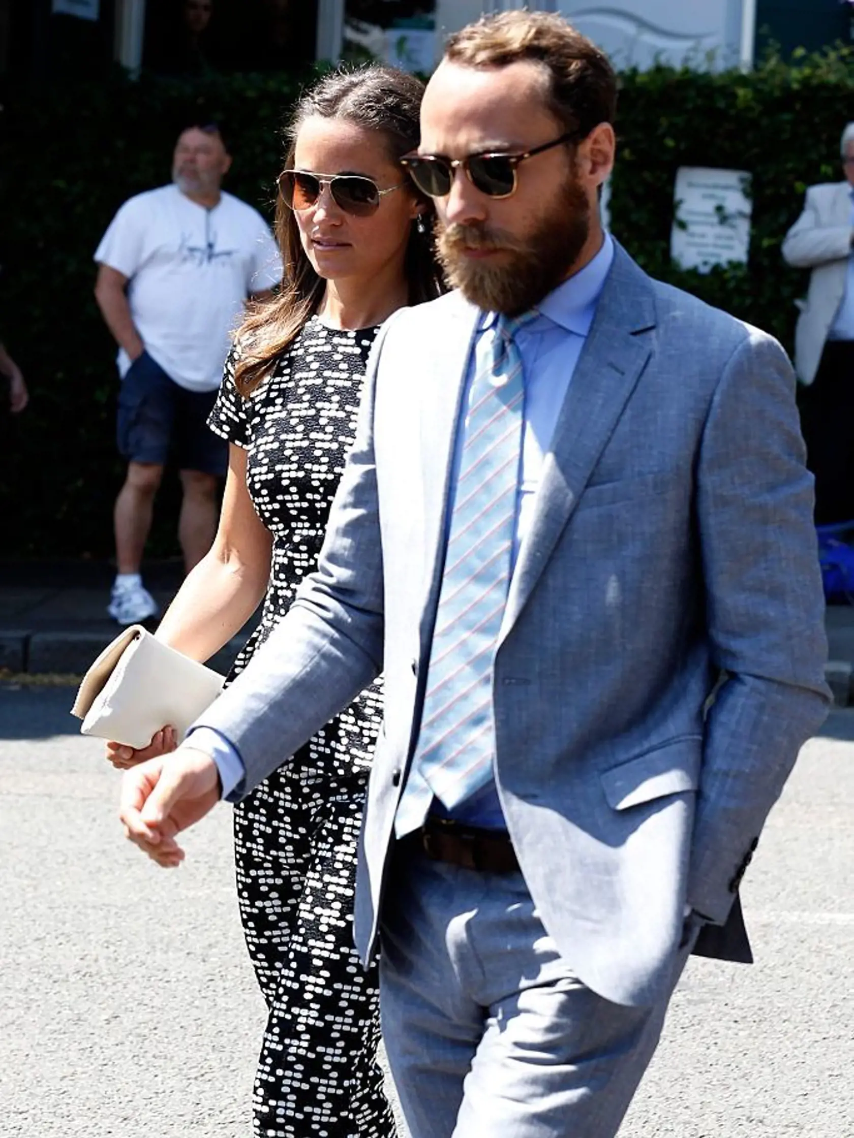 James Middleton, brat Kate a Pippy Middleton