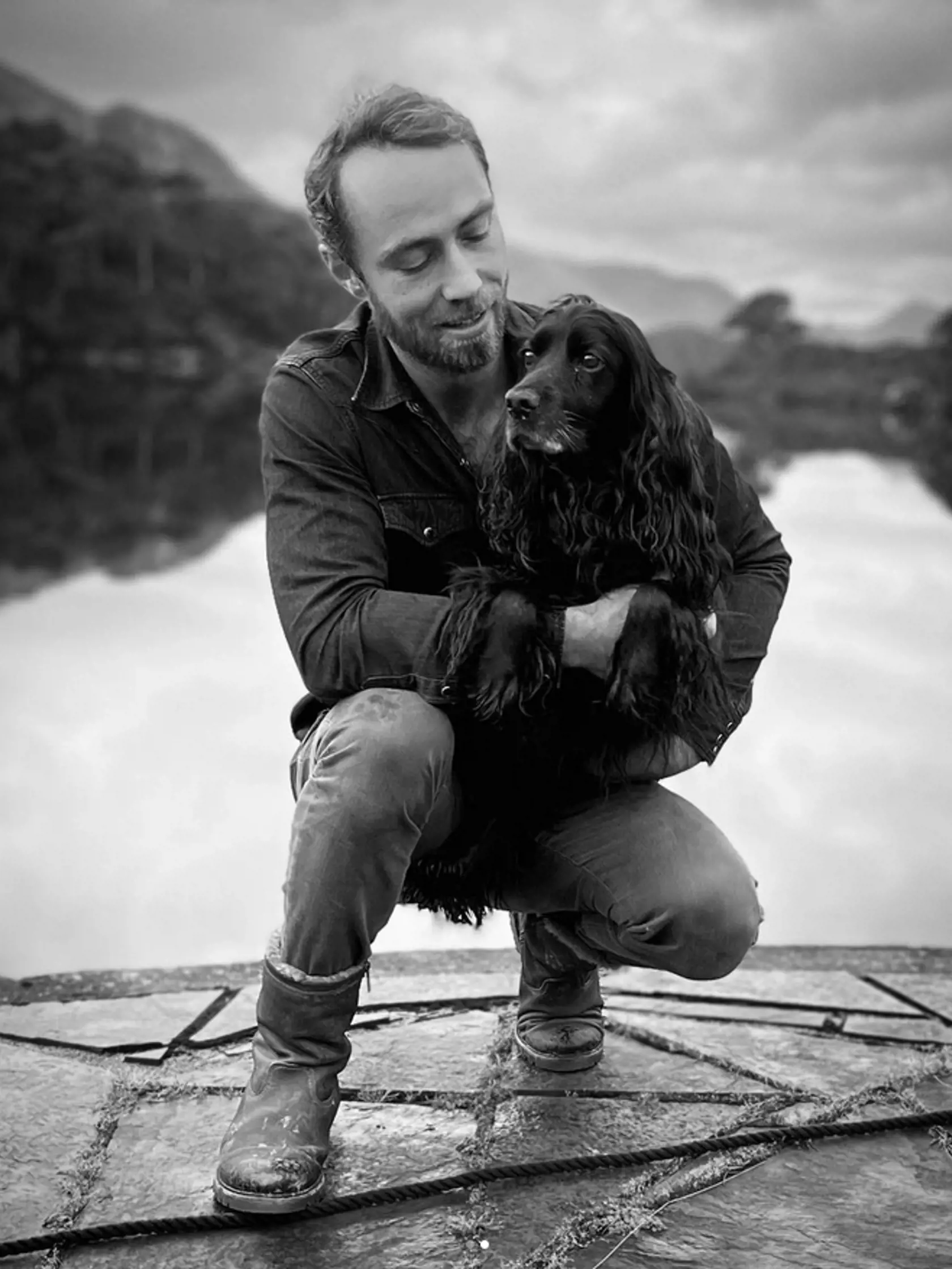 James Middleton so svojou Ellou. Jej smrť ho hlboko zasiahla.