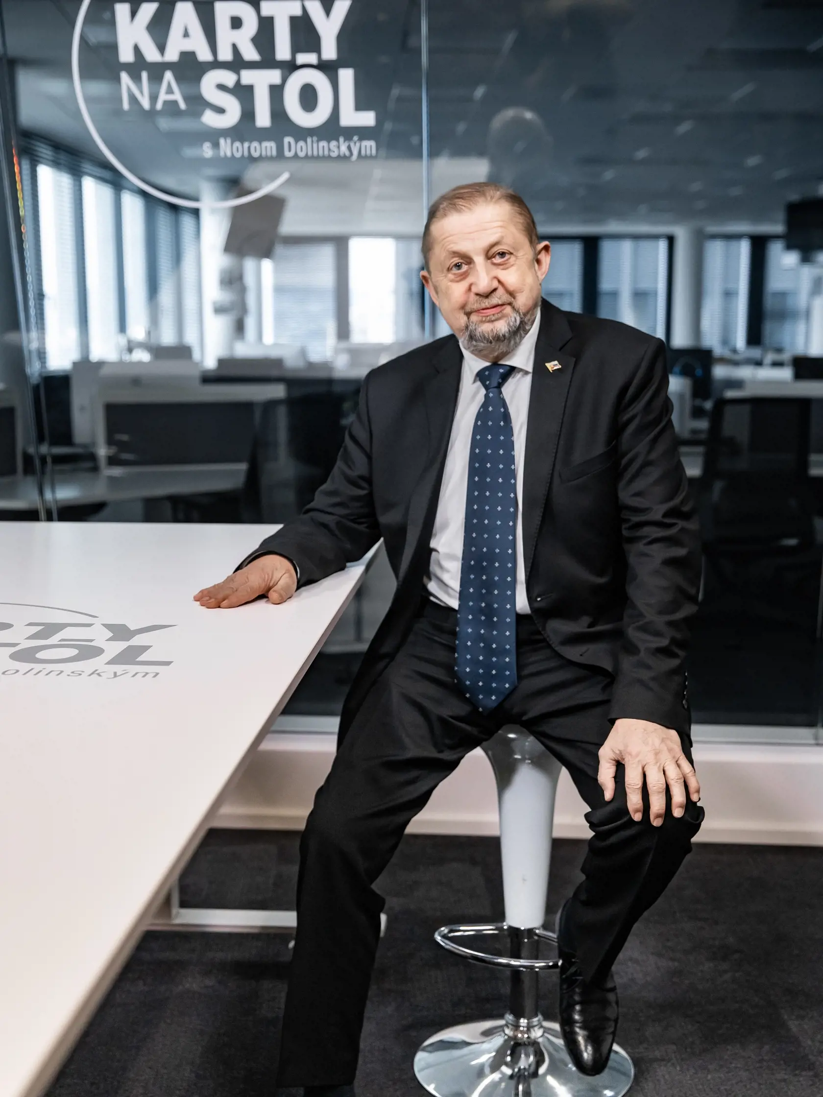 Diskusná relácia “Karty na stôl”, ktorej hosťom bol Štefan Harabin, kandidát na prezidenta.
