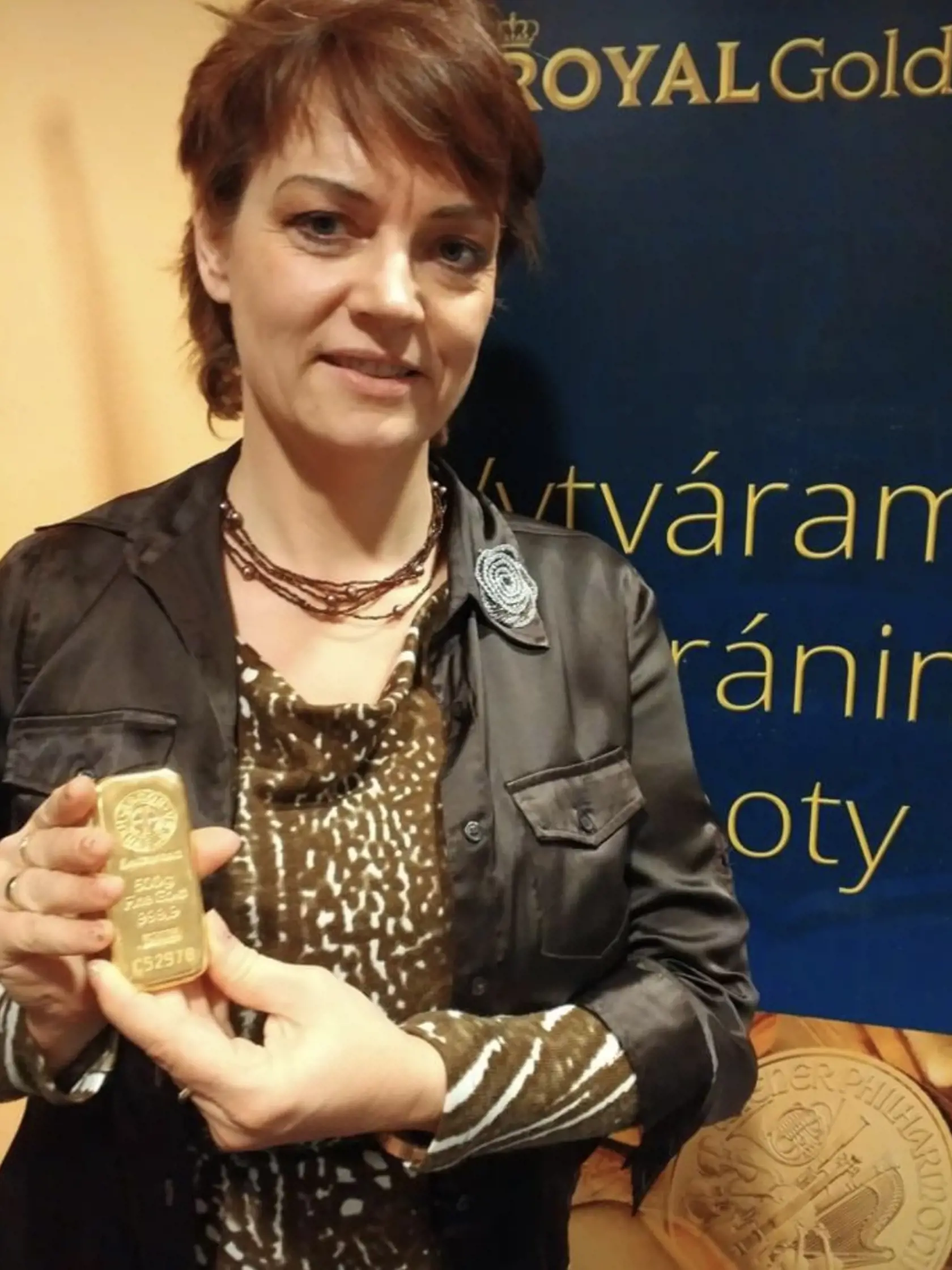 Michaela pracovala v spoločnosti na predaj investičného zlata.