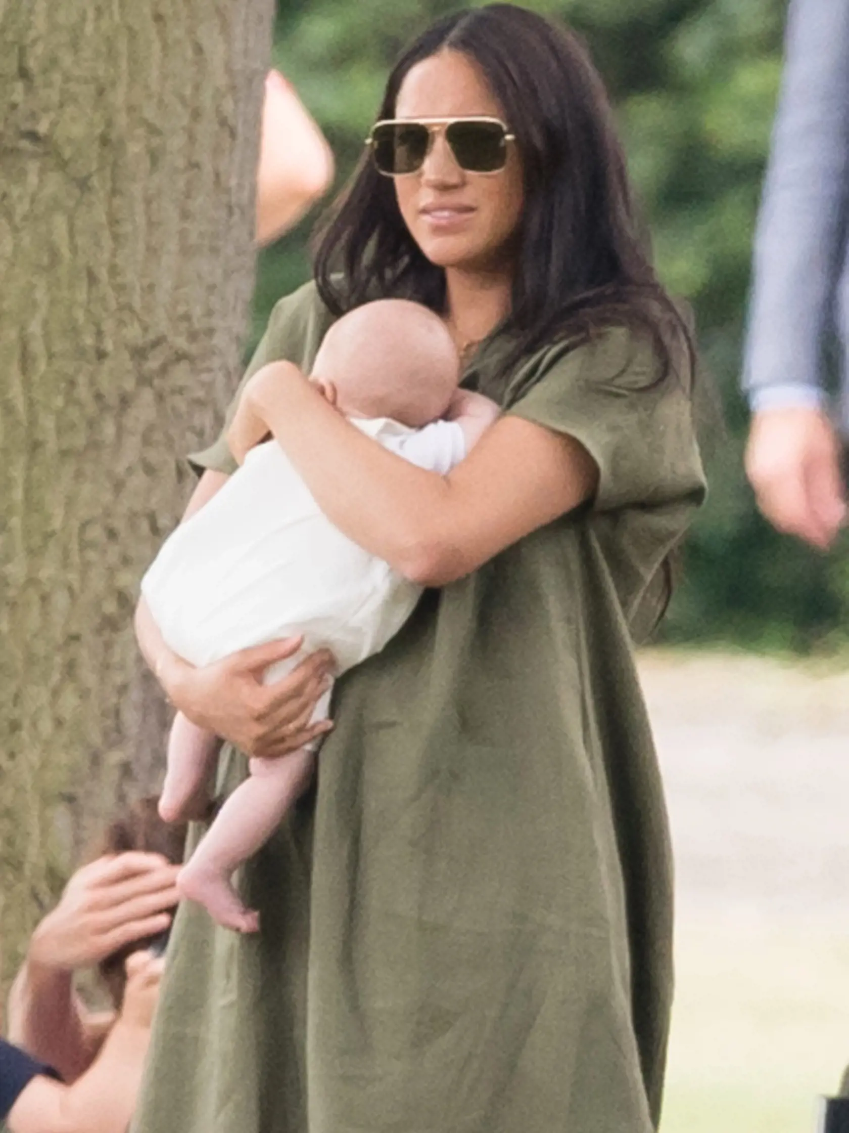 Meghan a malý Archie