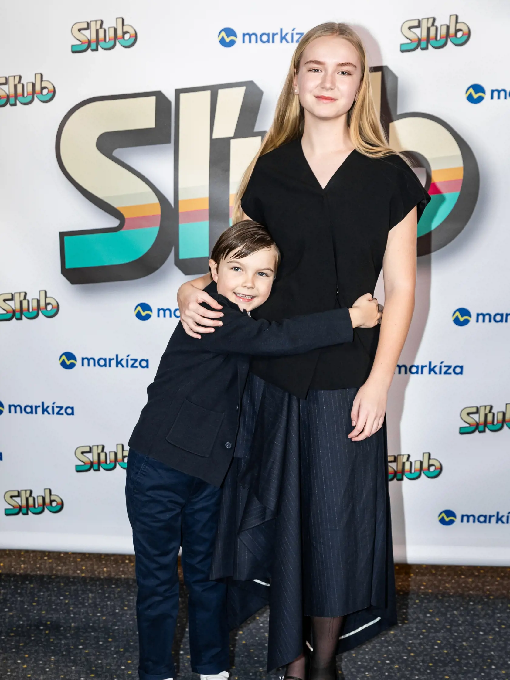 Premiéra denného televízneho seriálu “SĽUB” v Bratislave. Na snímke Tatiana Čobejová a Liam Nemček.