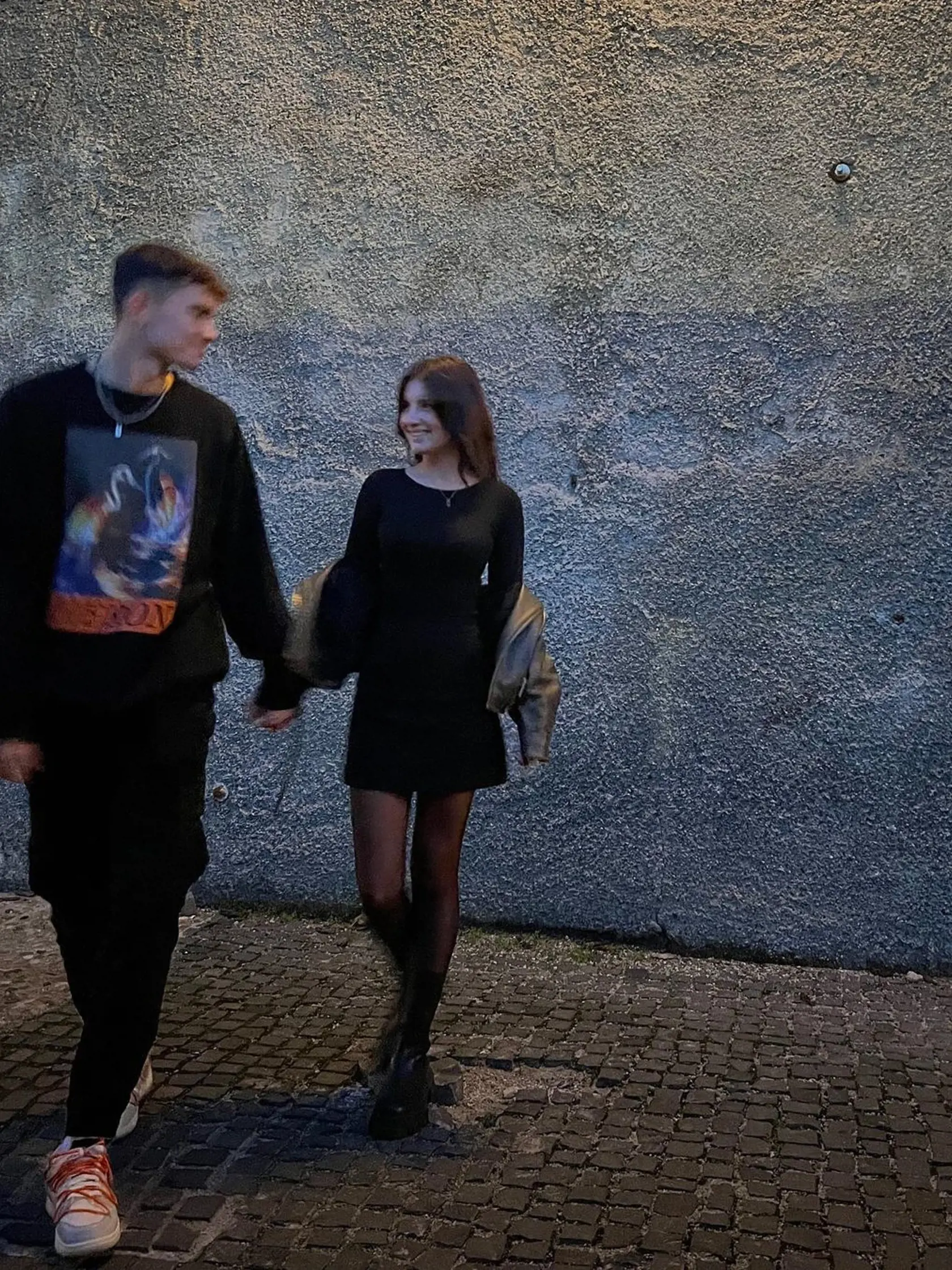 Spoločná záber s Vanessou pridal Demitra junior aj na začiatku novembra.