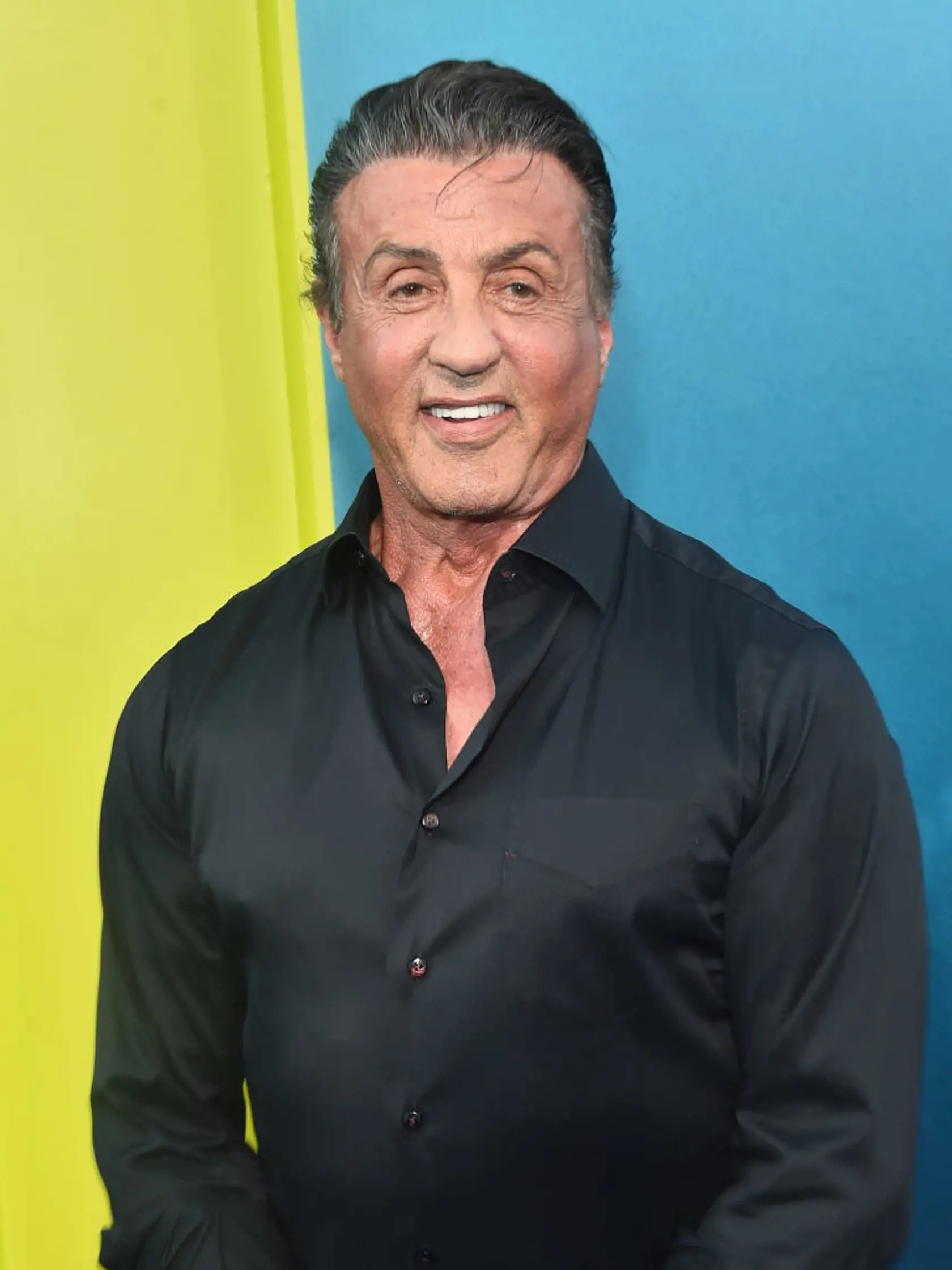 HOLLYWOOD, CA - AUGUST 06:  Sylvester Stallone attends the premiere of Warner Bros. Pictures And Gravity Pictures' "The Meg"  at TCL Chinese Theatre IMAX on August 6, 2018 in Hollywood, California.  (Photo by Alberto E. Rodriguez/Getty Images)