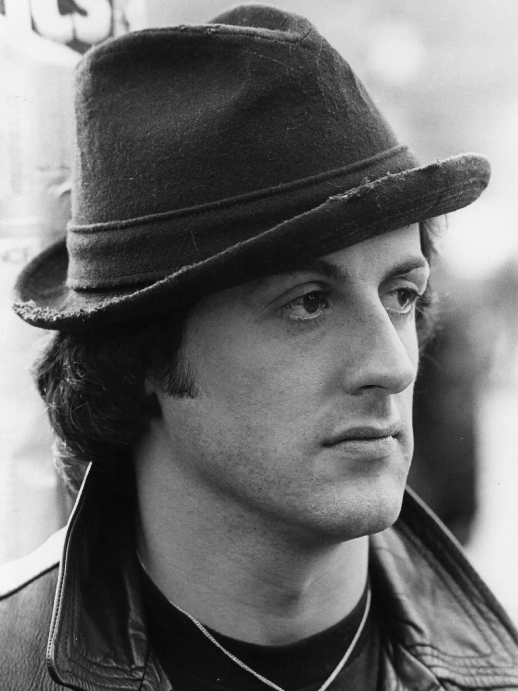 circa 1980:  American screen star Sylvester Stallone, famed for his macho roles in such films as 'Rocky' and 'Rambo'.  (Photo by Keystone/Getty Images)