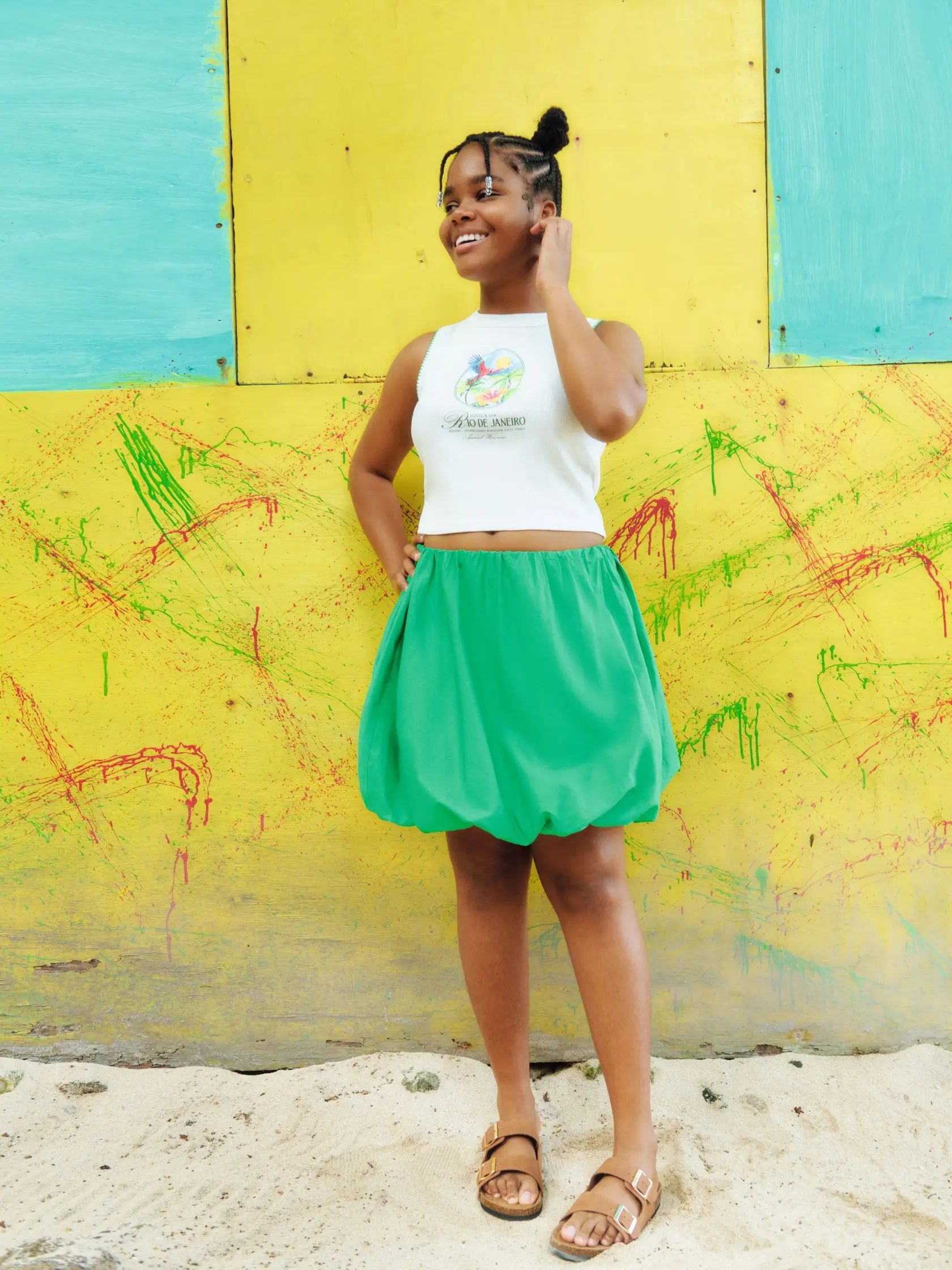 KW PRIMARK RIO 7G Vest €6 PRIMARK RIO 7G Puffball Skirt €11
