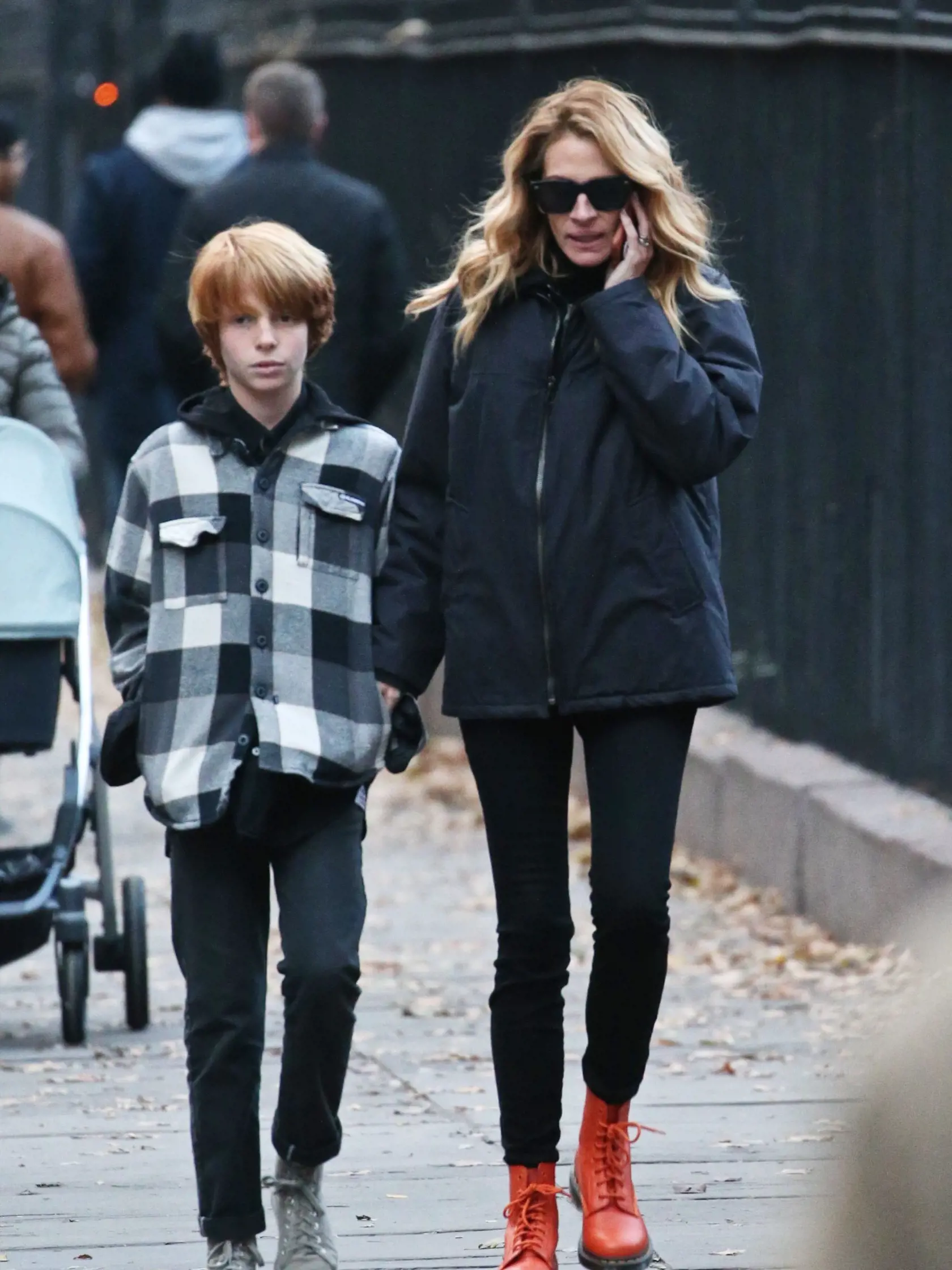 Julia Roberts a syn Phinnaeus