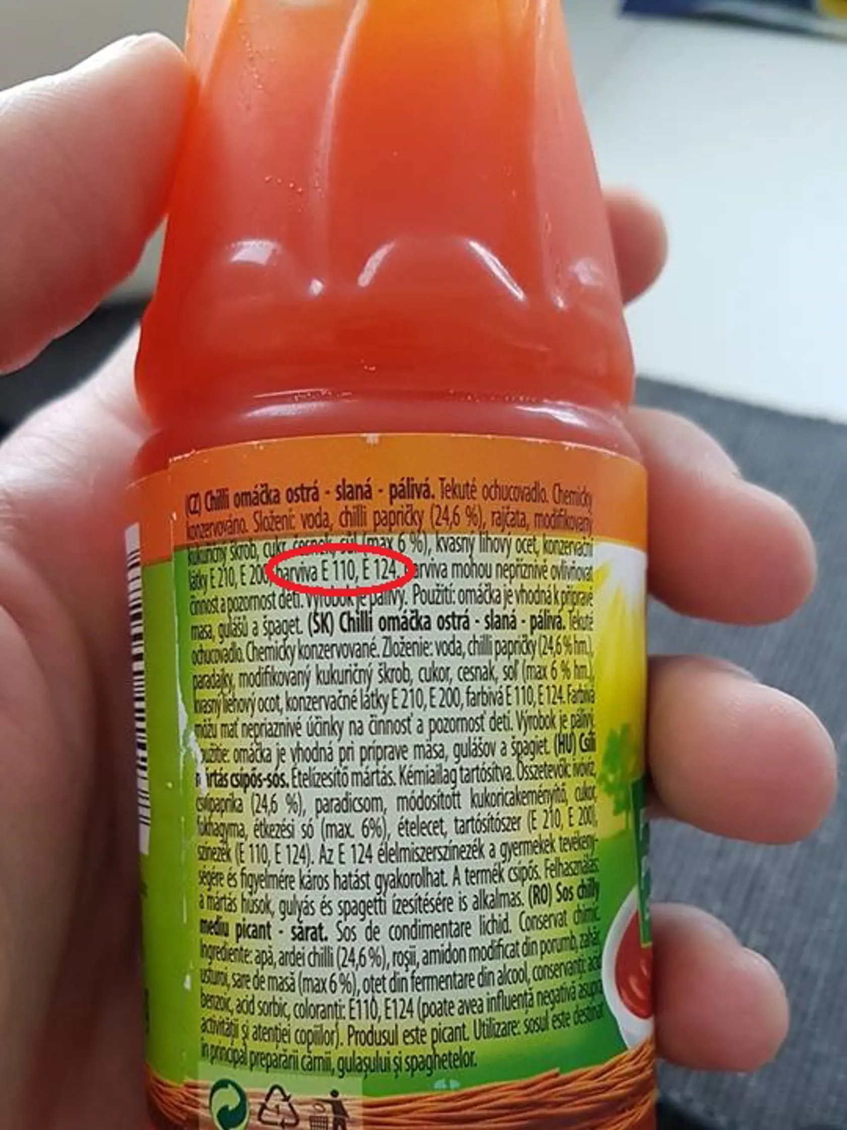Ak sú v omáčke použité tieto éčka, v žiadnom prípade ju nekonzumujte.