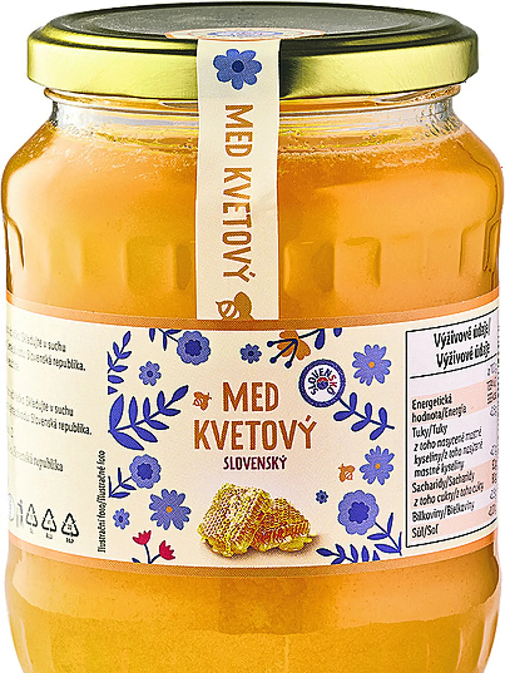 Med kvetový, 900 g, cena bez DPH, 4,94 eura.