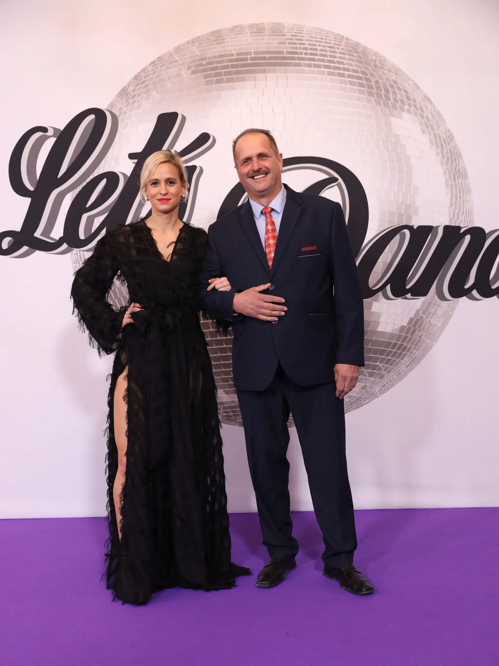 Muzikálové kolo Let's Dance: Na snímke hospodár Martin Bagár s dcérou Martinou.