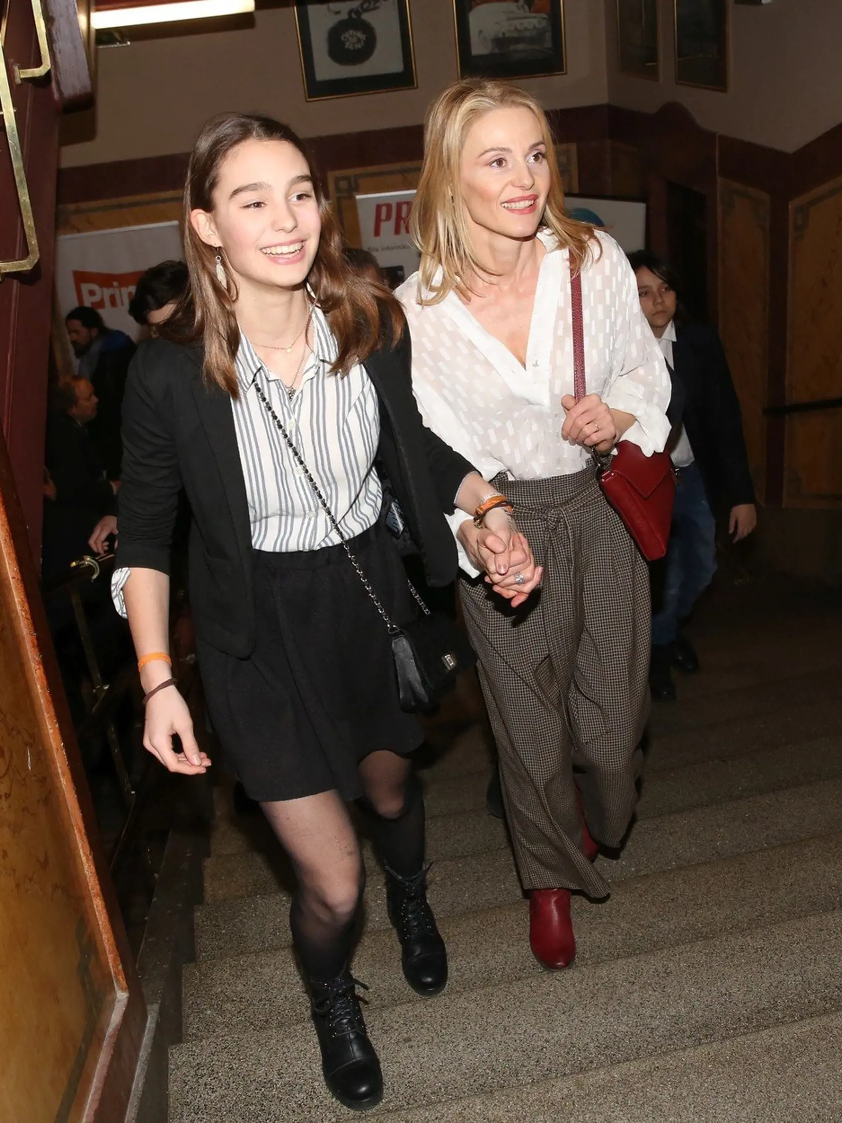 Irena Vetchá prišla na premiéru s deťmi.