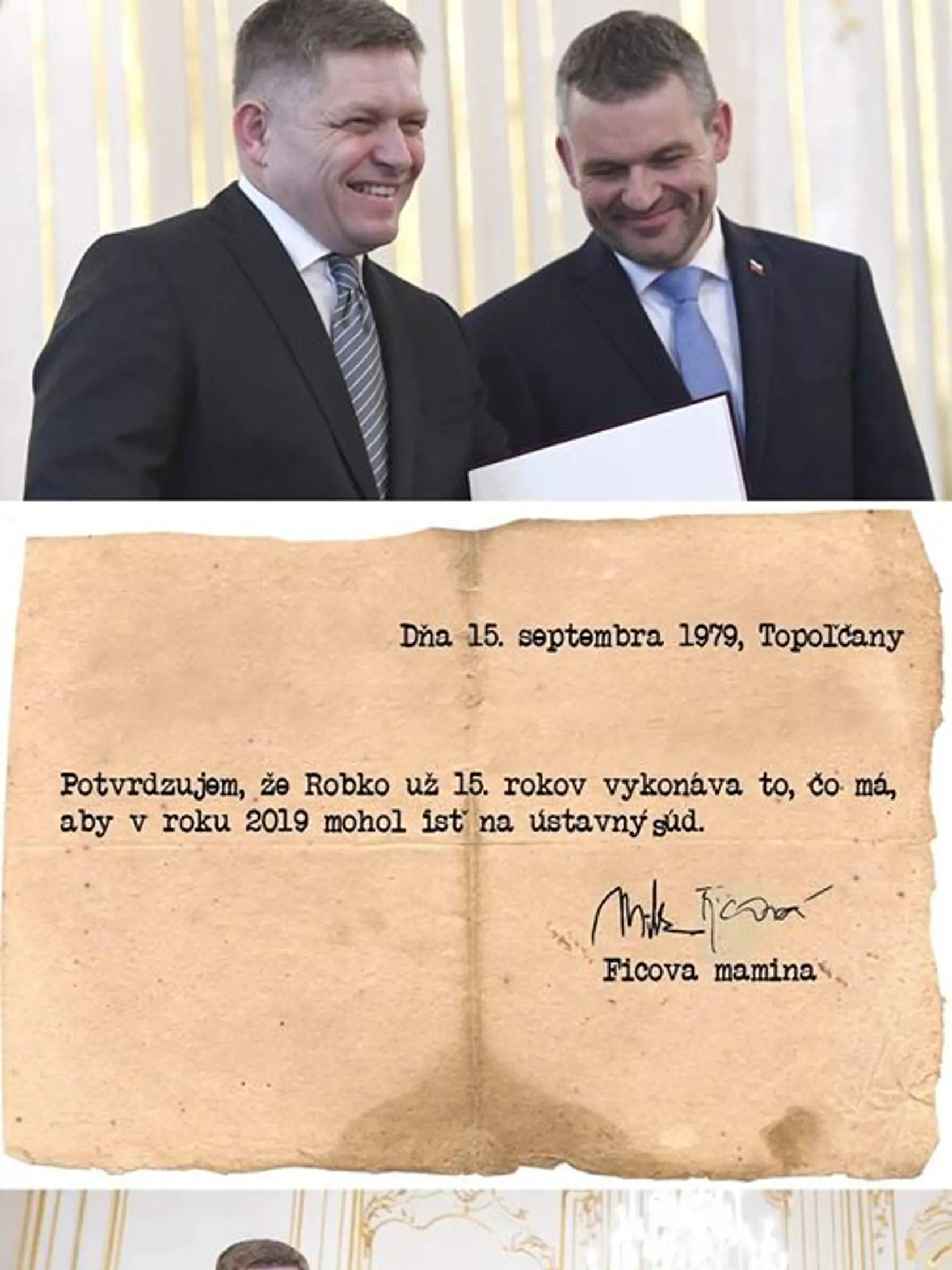 Snaha bývalého premiéra Robert Fico dostať sa na Ústavný súd sa stala terčom internetových zabávačov.