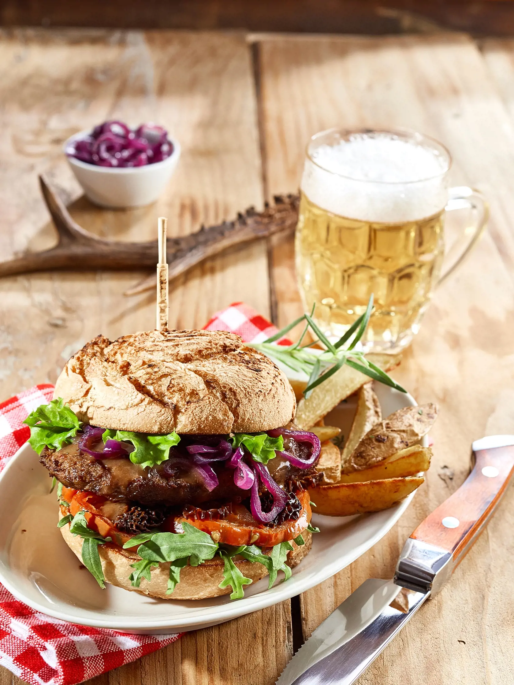 Divinový burger