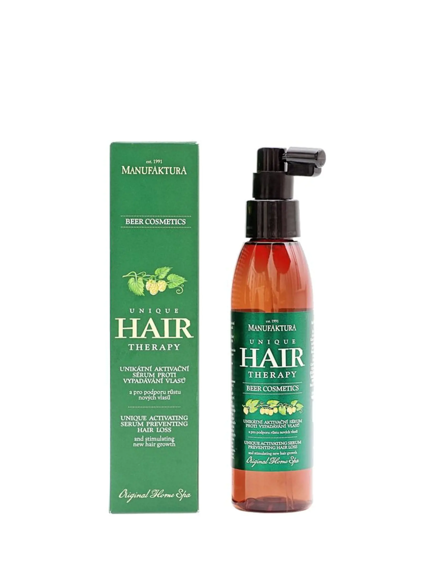 Unikátne aktivačné sérum proti vypadávaniu vlasov a na podporu rastu nových, Manufaktura, 22,75 €