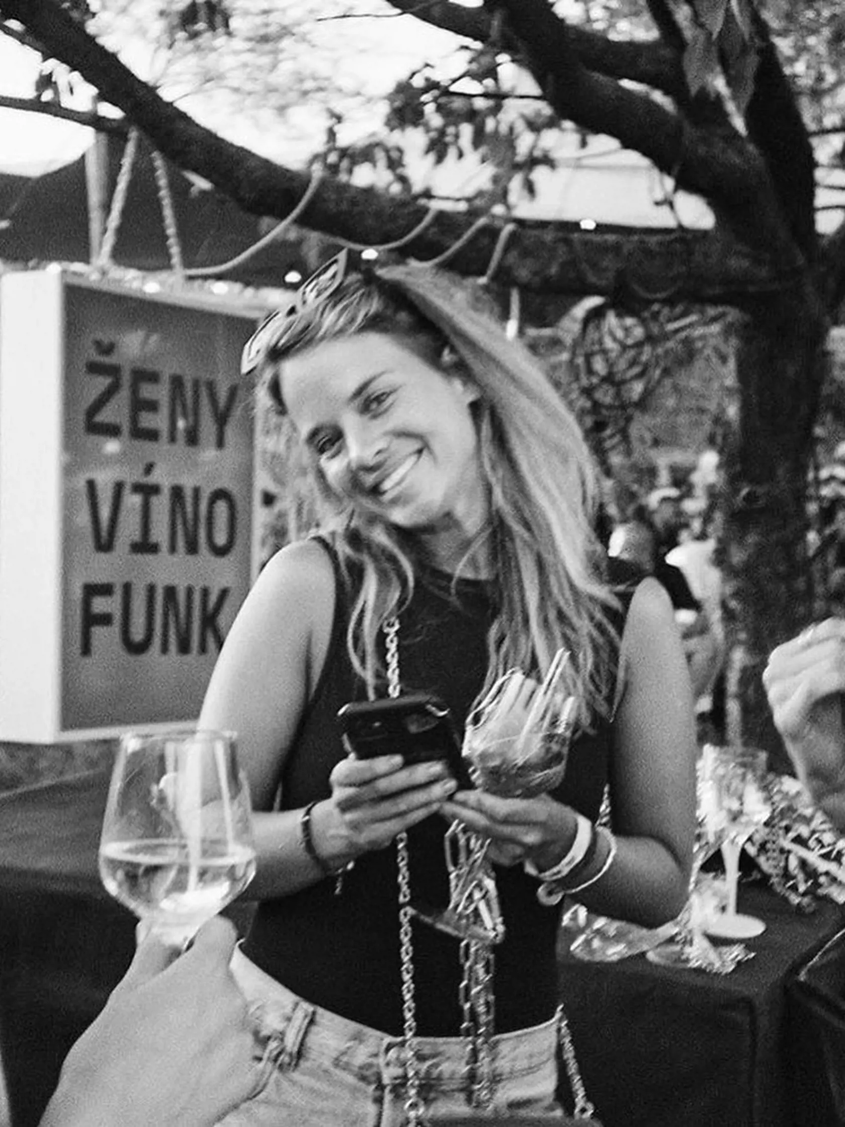 Kristína Svarinská na festivale