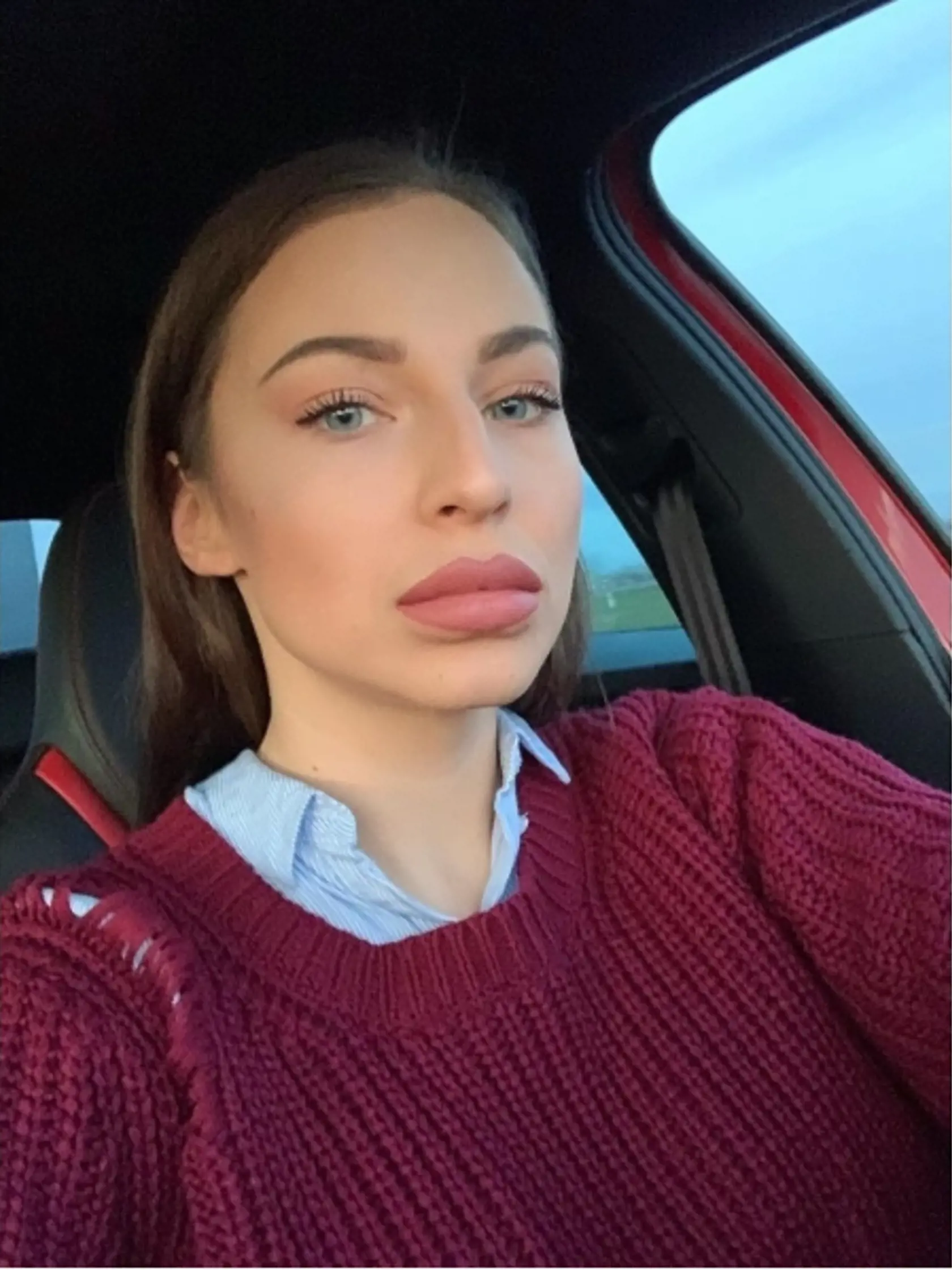 Rebeka Hlavatá a jej zábery z Instagram.