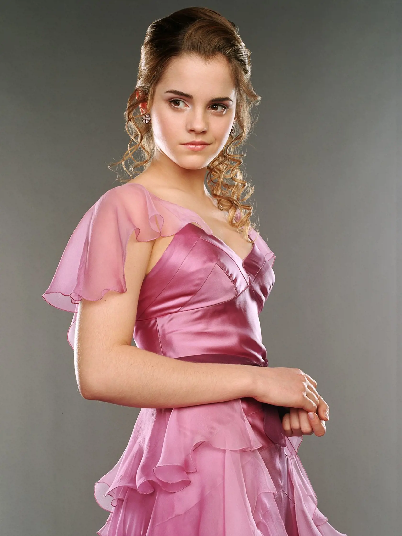 Emma Watson v úlohe Hermiony (Harry Potter a Ohnivá čaša, 2005)