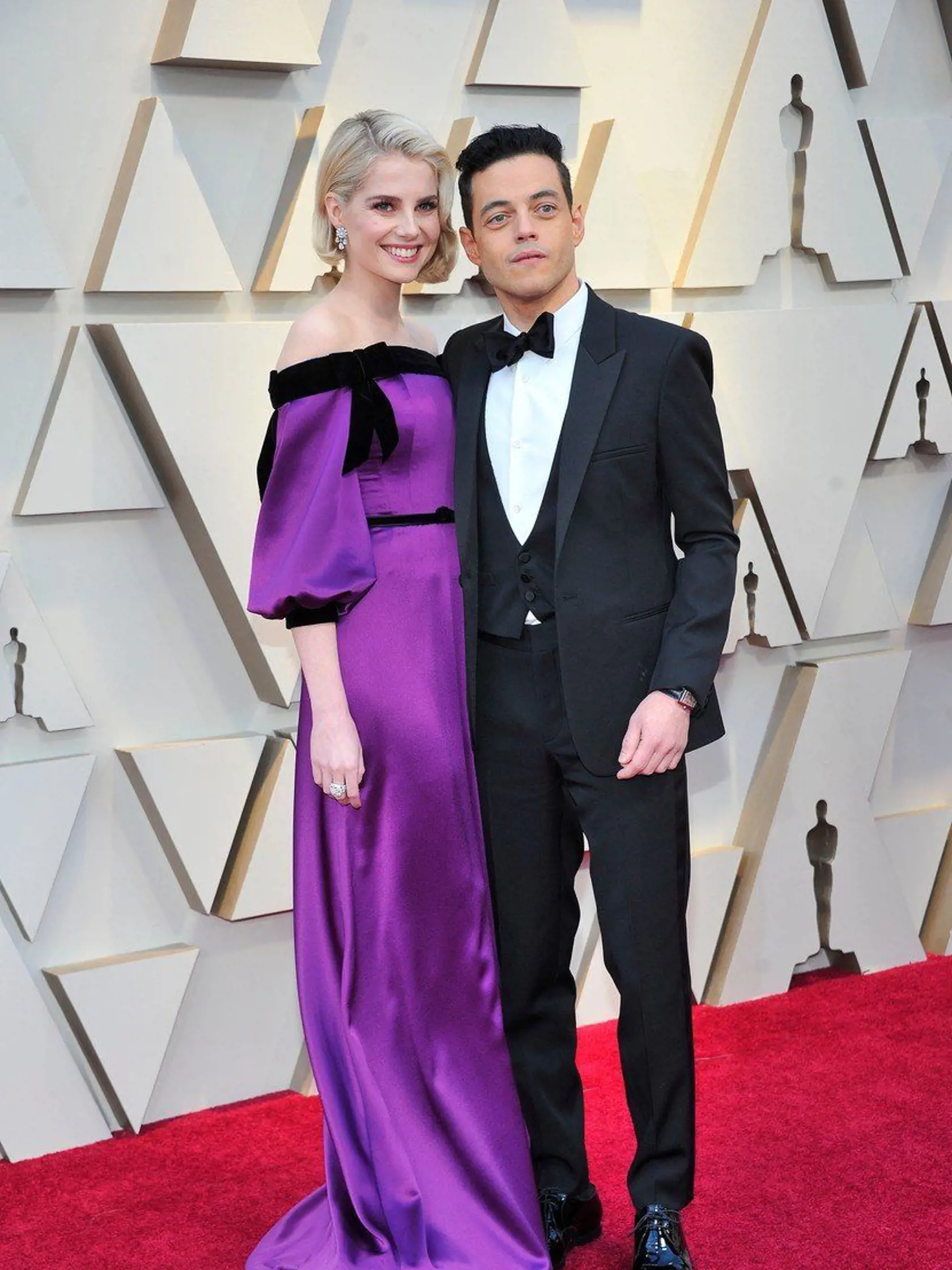 Lucy Boynton a Rami Malek