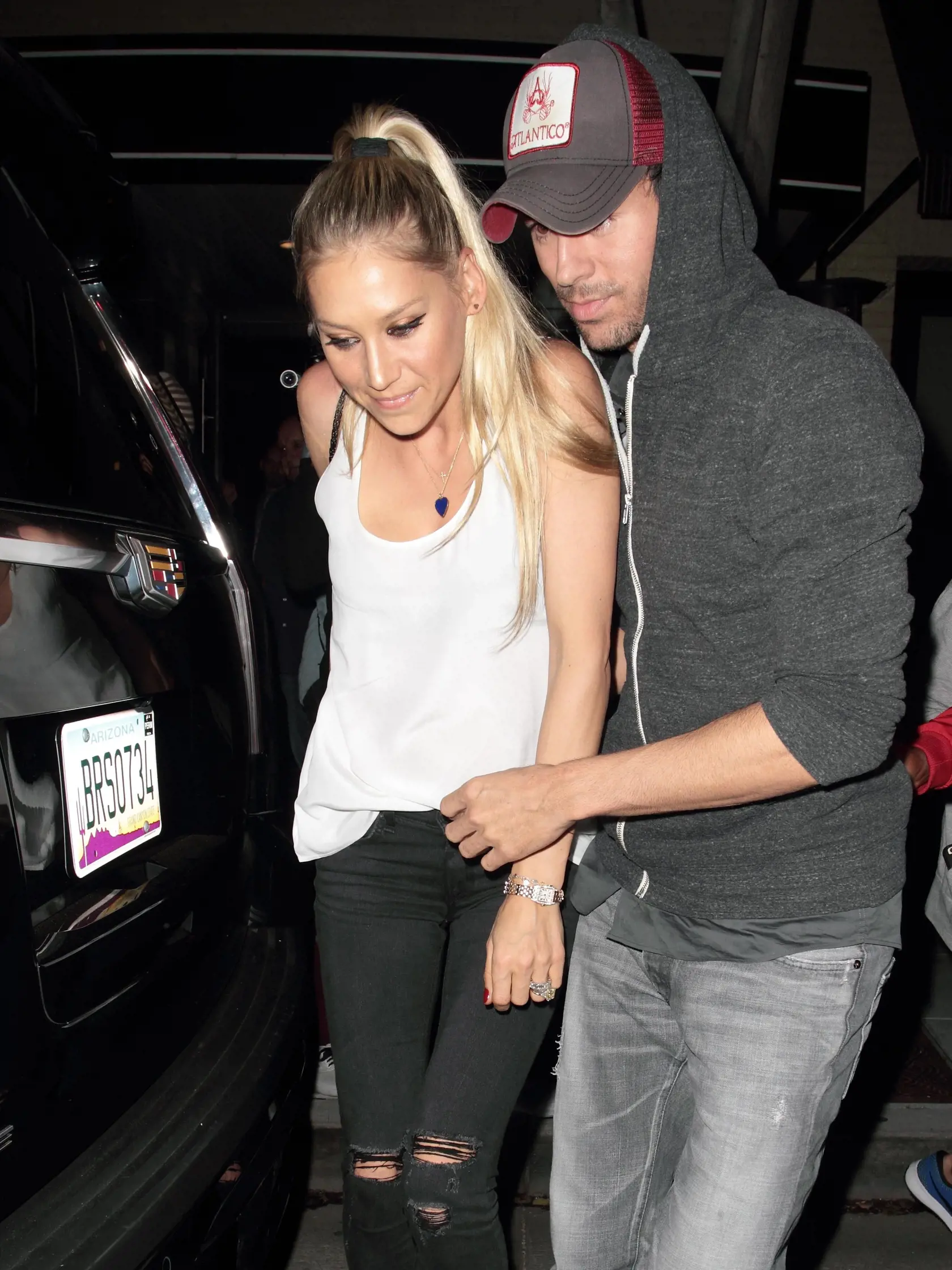 Enrique Iglesias a Anna Kurnikovová
