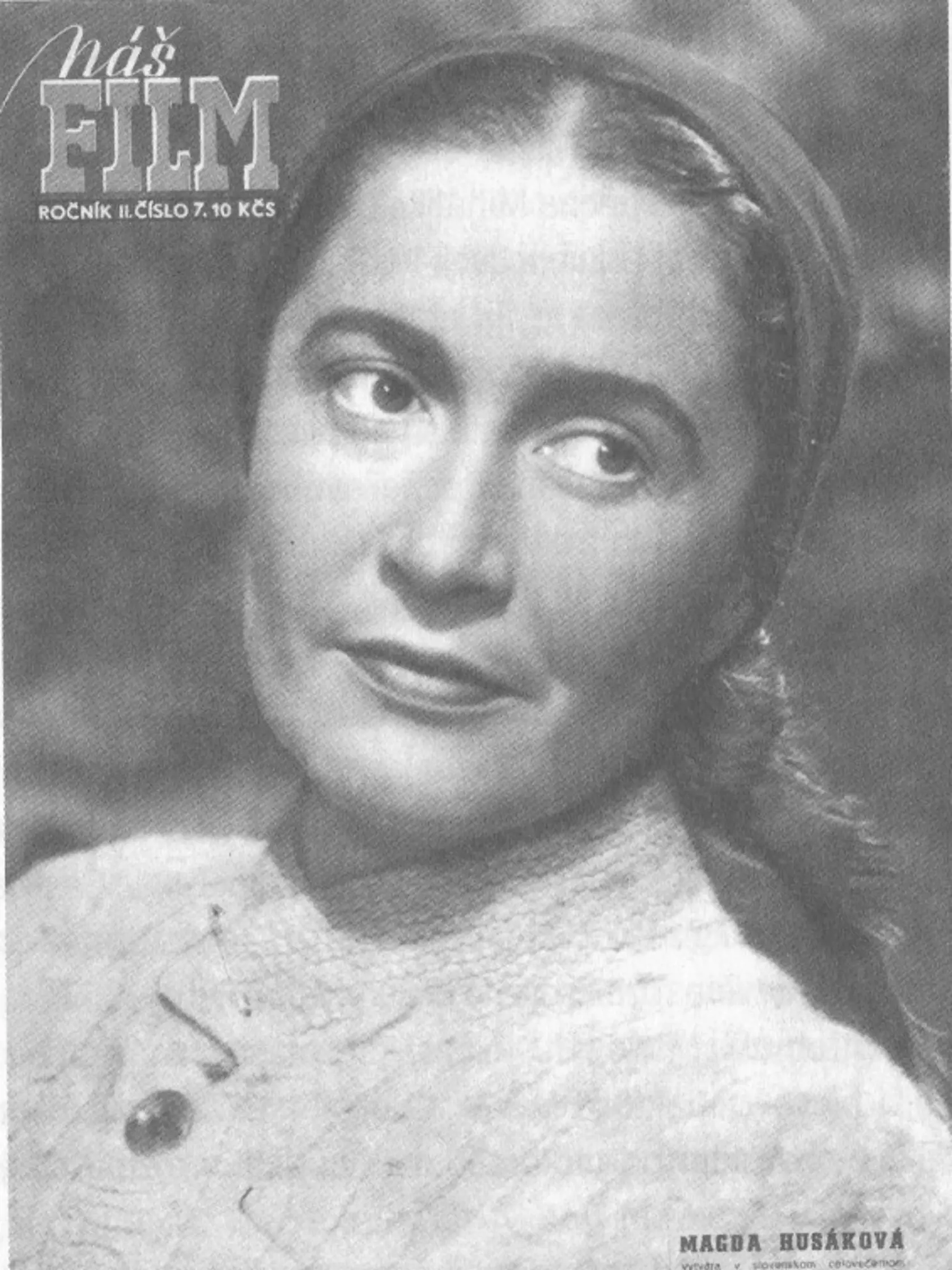 Magda Husáková vo filme Vlčie diery