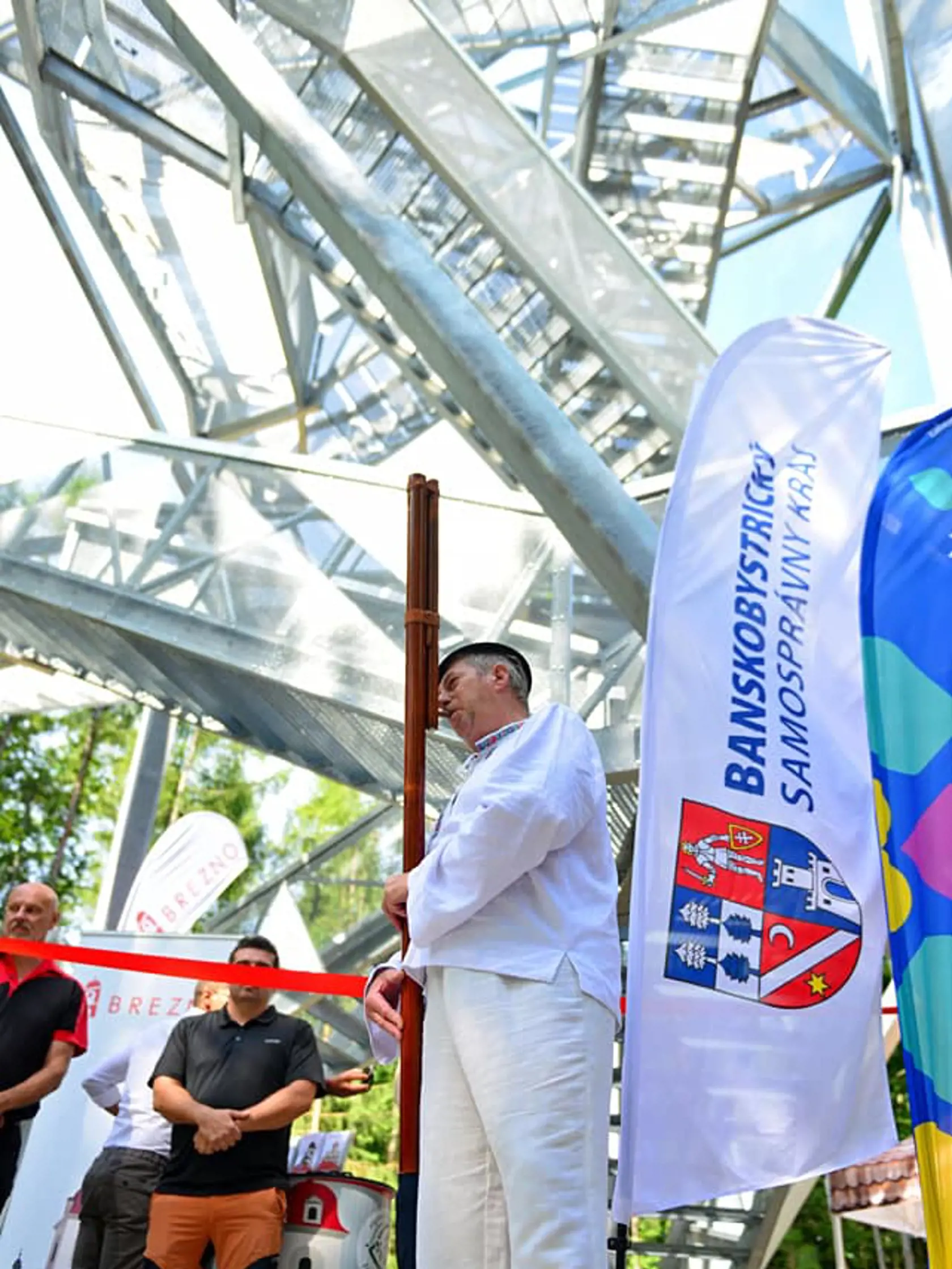 Otvorenie vyhliadkovej veže v Brezne