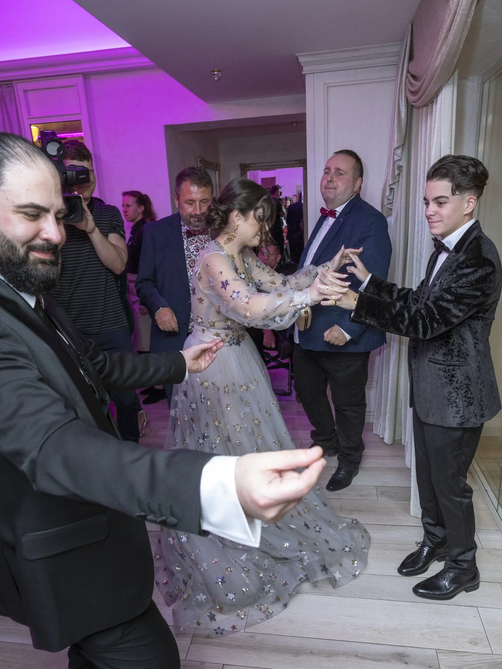 Rómsky ples v nitrianskom hoteli Zlatý kľúčik. 