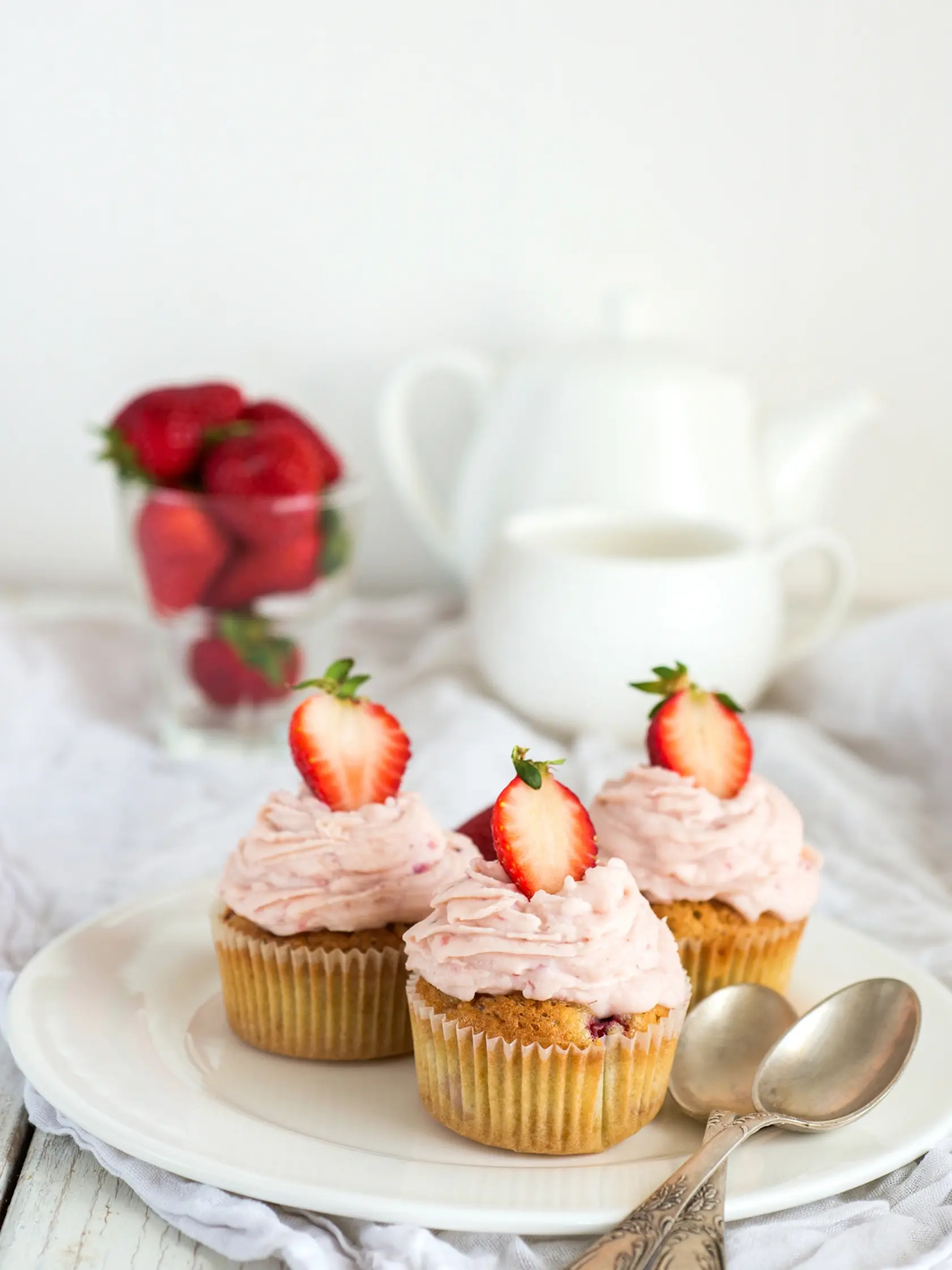 Krémové cupcaky