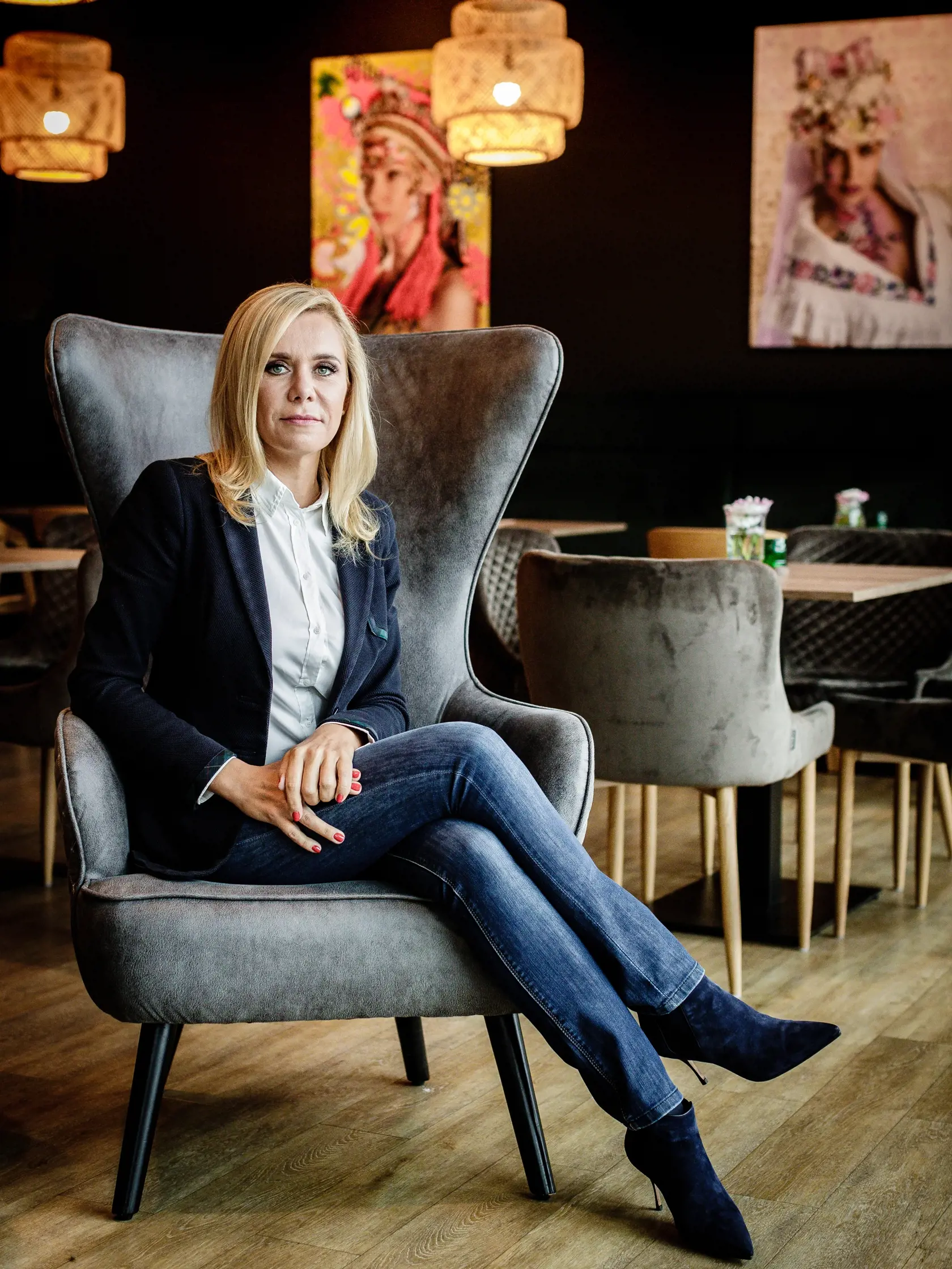 Na snímke Denisa Saková,  slovenská politička a bývalá ministerka vnútra Slovenskej republiky.