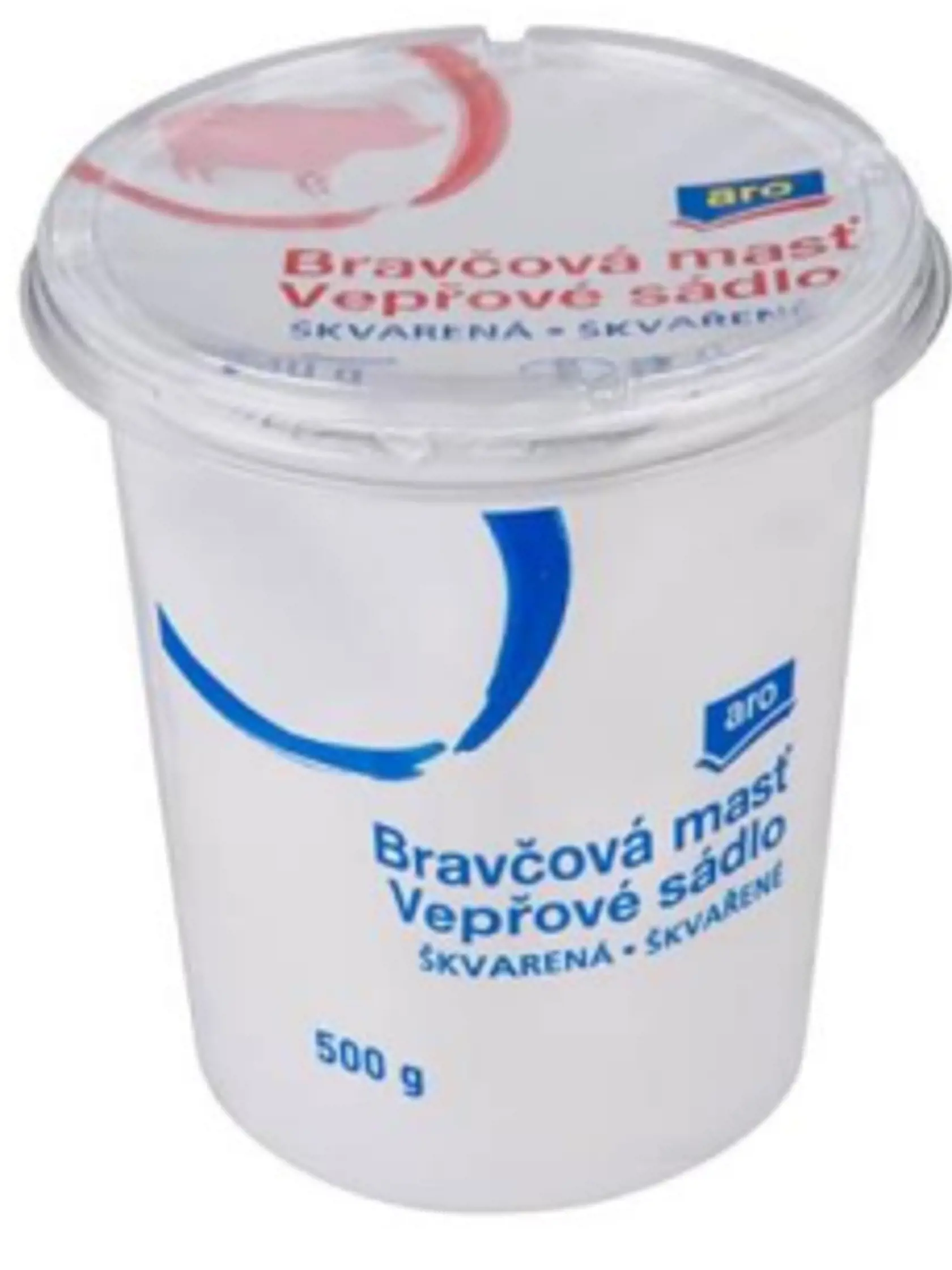 Z predaja sťahujú aj ARO Bravčová masť 500 g.
