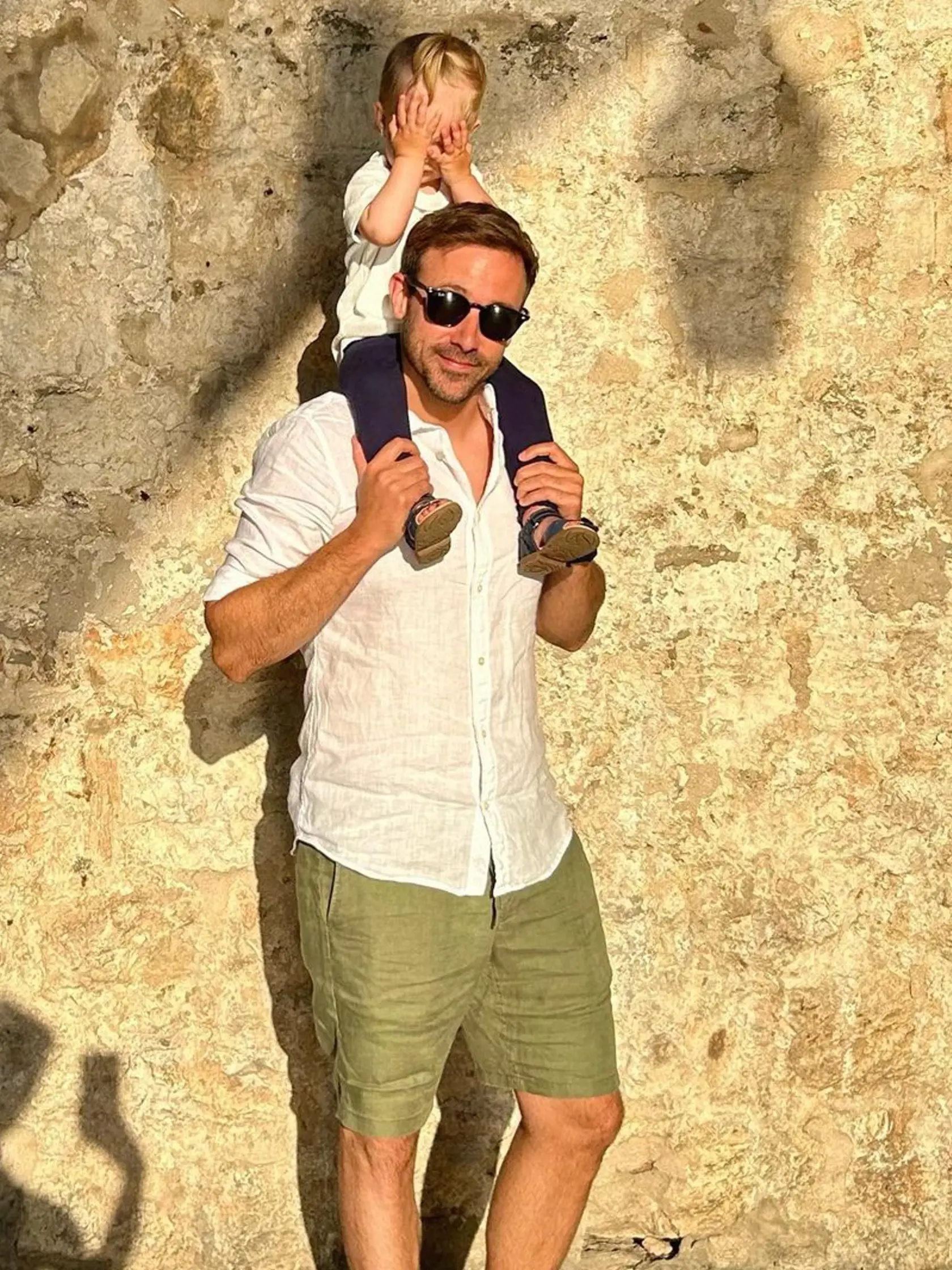 Marek s dcérkou v Dubrovníku.