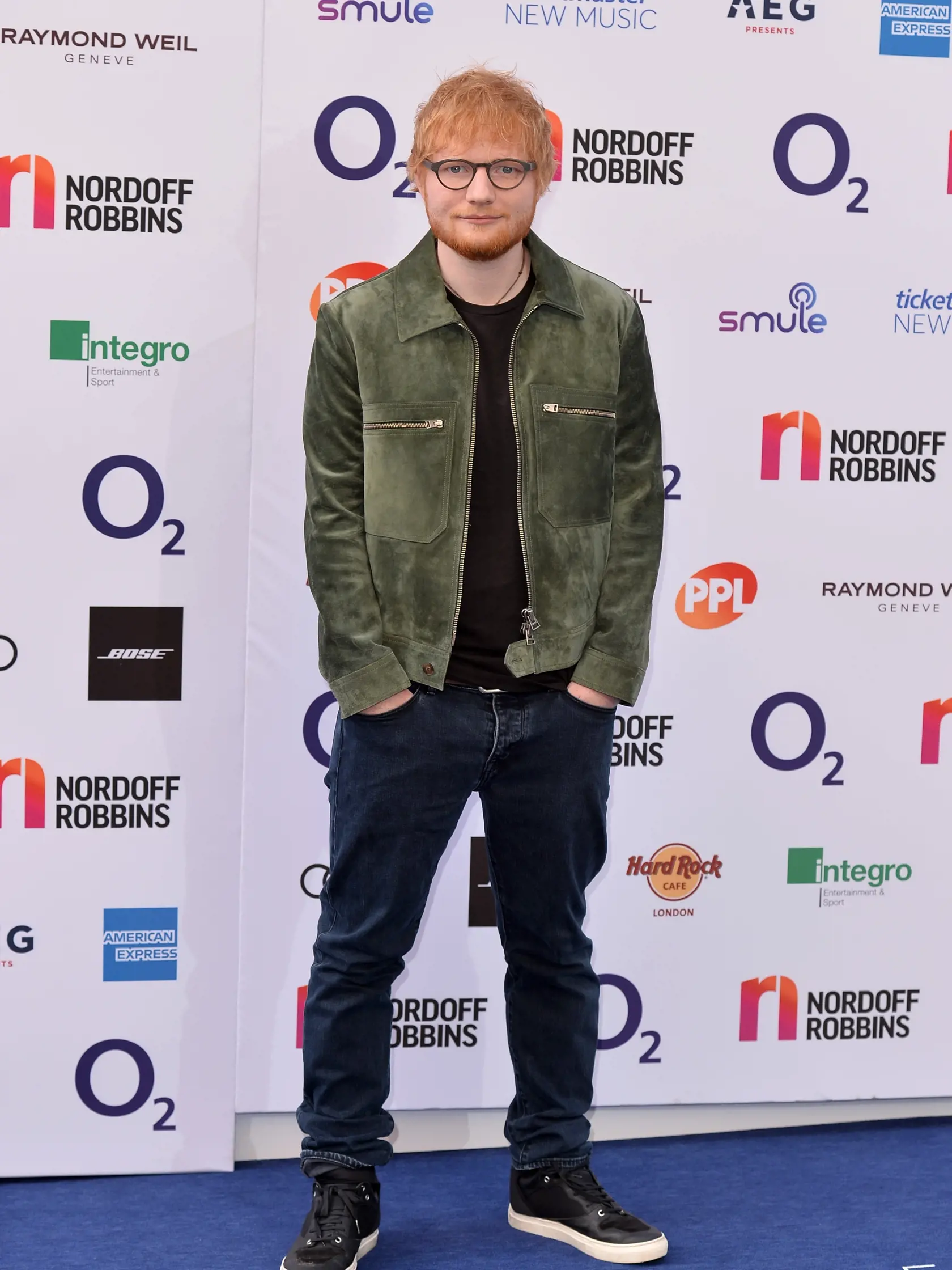 Hudobník Ed Sheeran