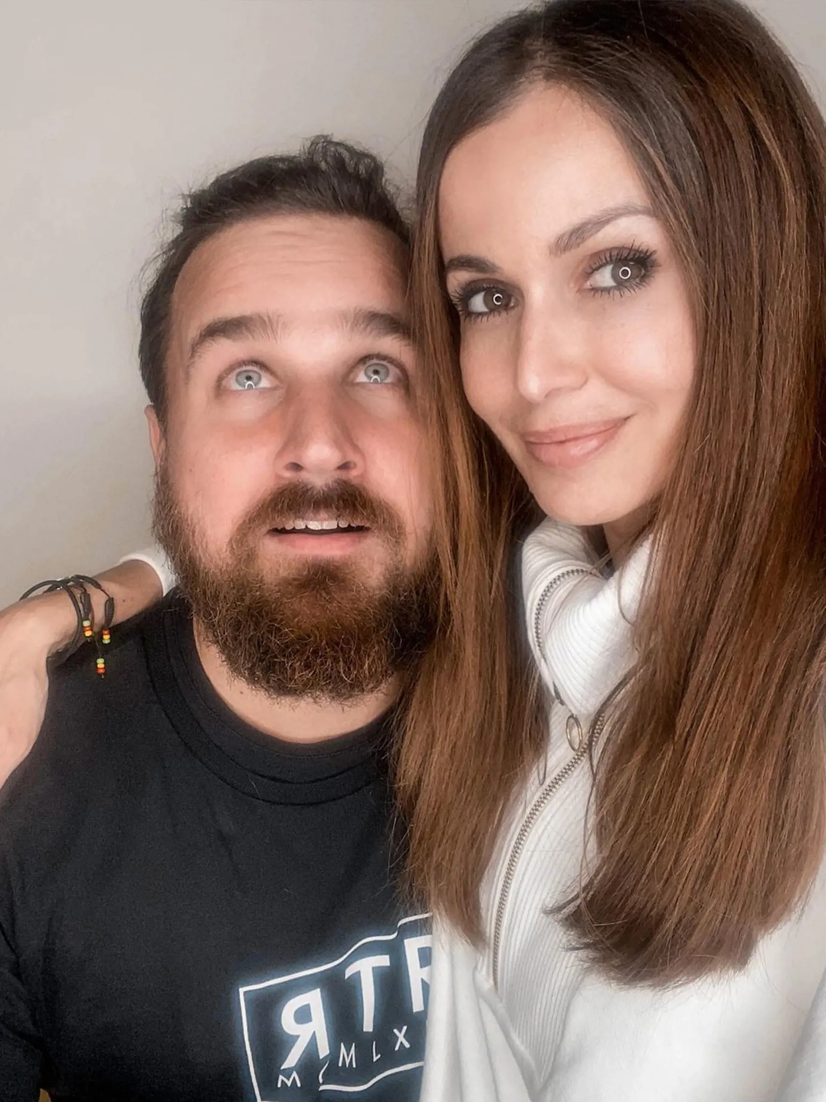 Lenka Šóošová s manželom