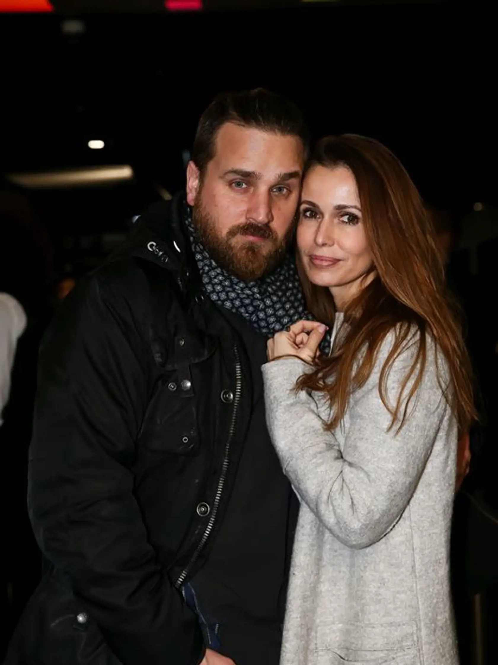 Premiera filmu Backstage v priestoch multikina v obchodnom centre Bory Mall. Na snímke Lenka Šóošová a Richard Raiman.