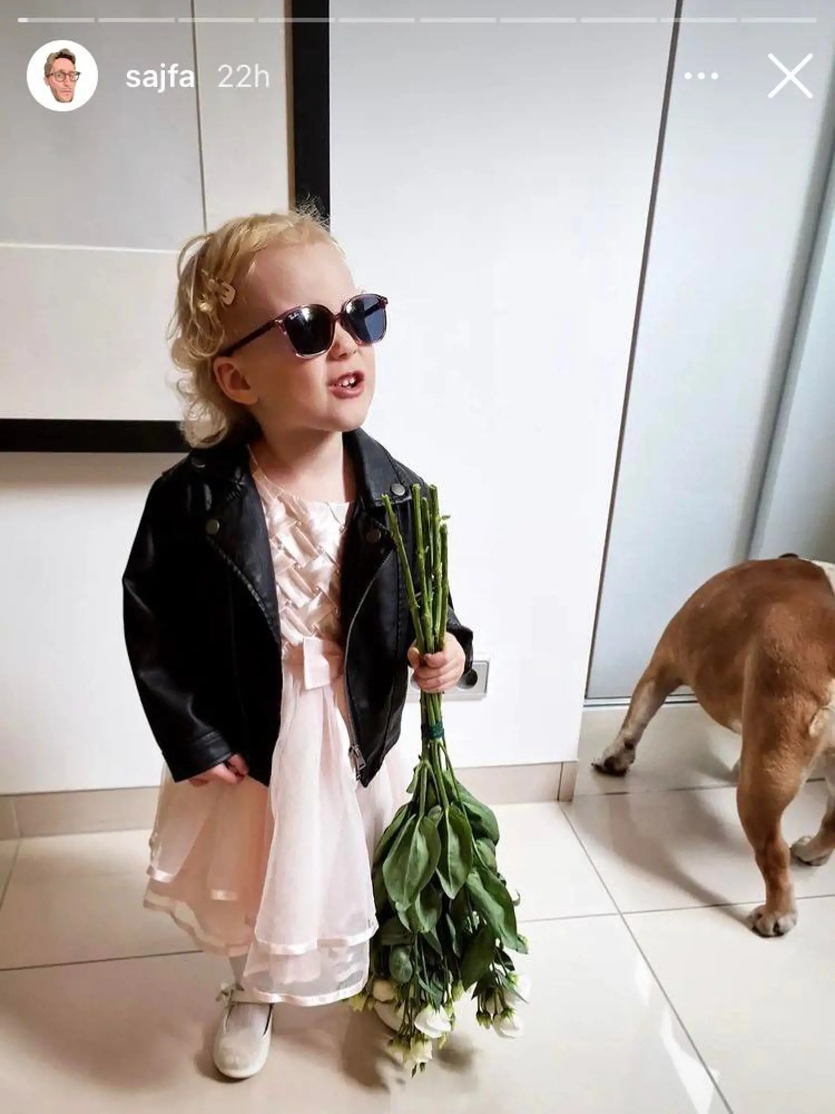 Dcéra Sajfu a Veroniky Ostrihoňovej Sára. Z malej princezničky rastie módna ikona.