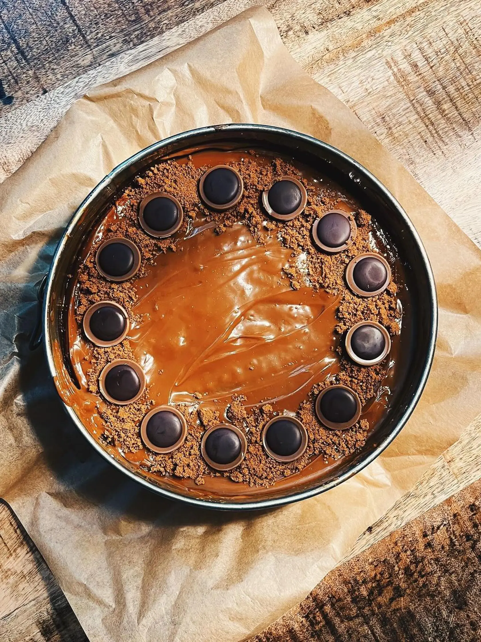 Pripravila aj sladučký cheesecake pre svojho oslávenca.