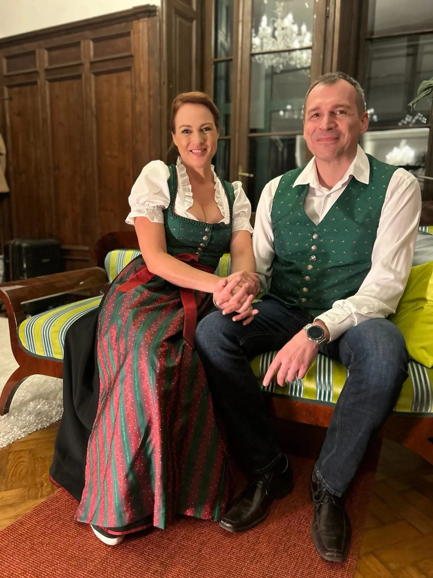 Adriana Poláková so snúbencom Christianom. Onedlho chystajú svadbu.