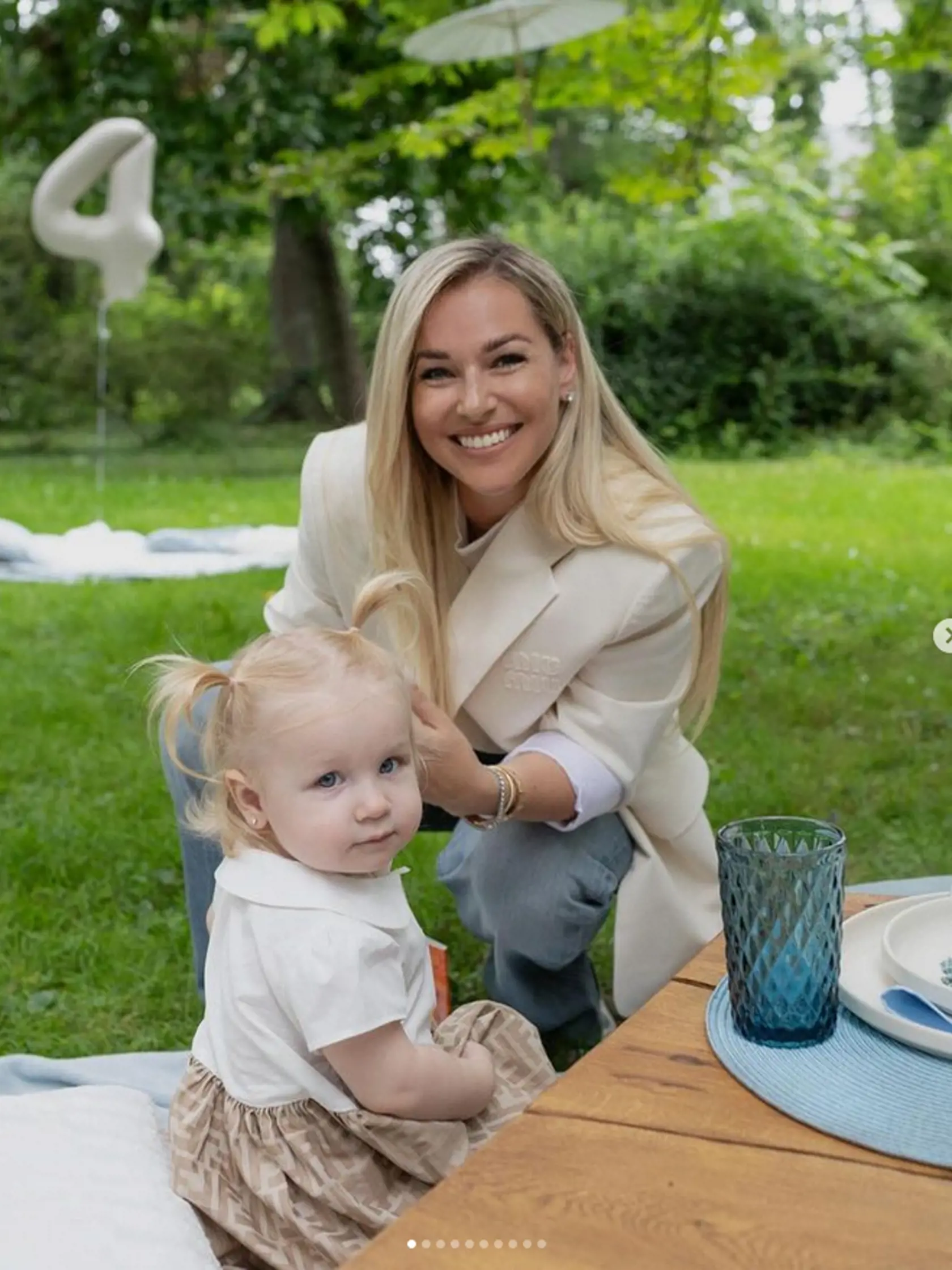Dominika s mladšou dcérkou Ninou