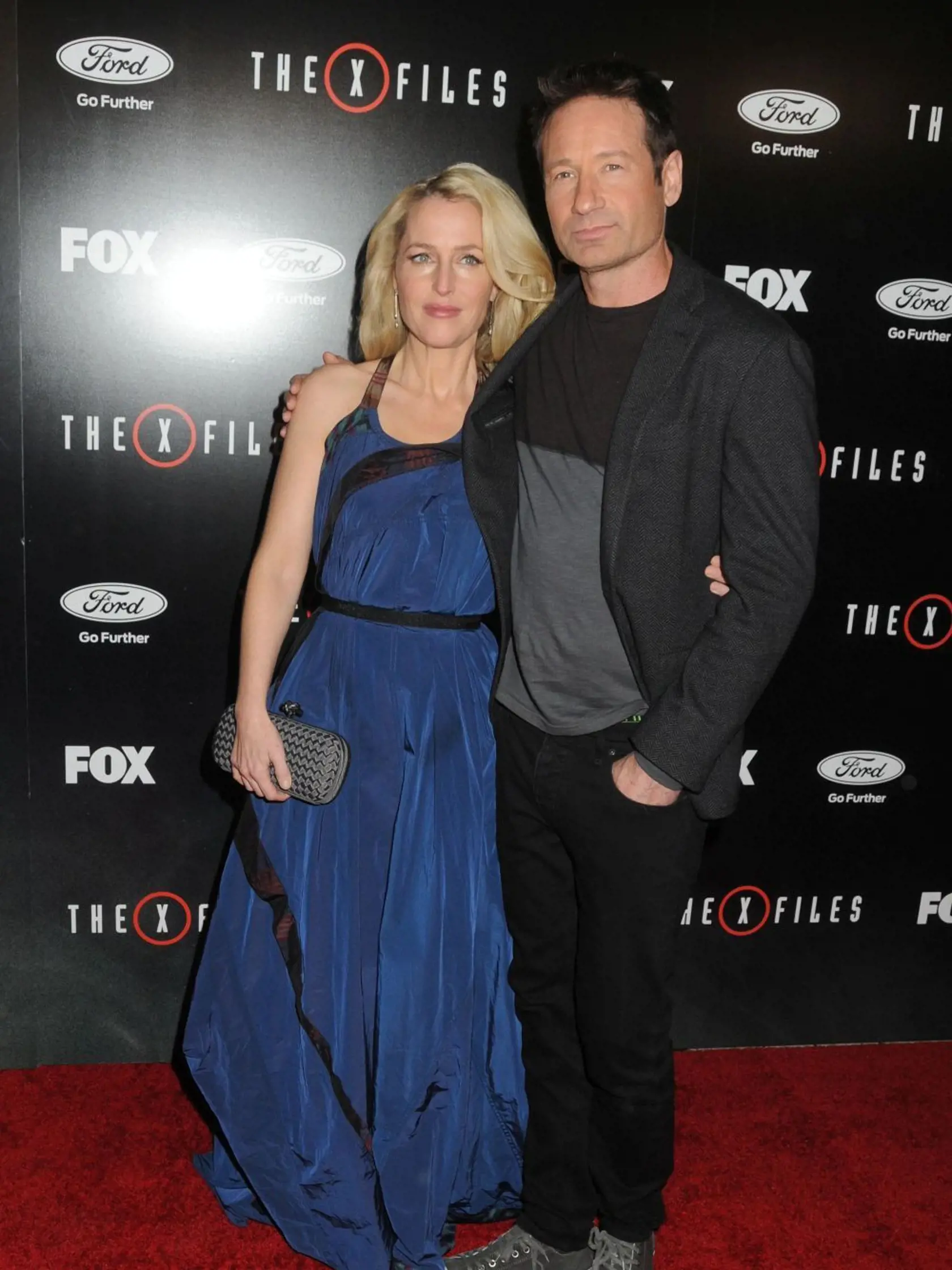Gillian Anderson (47) a David Duchovny (55)