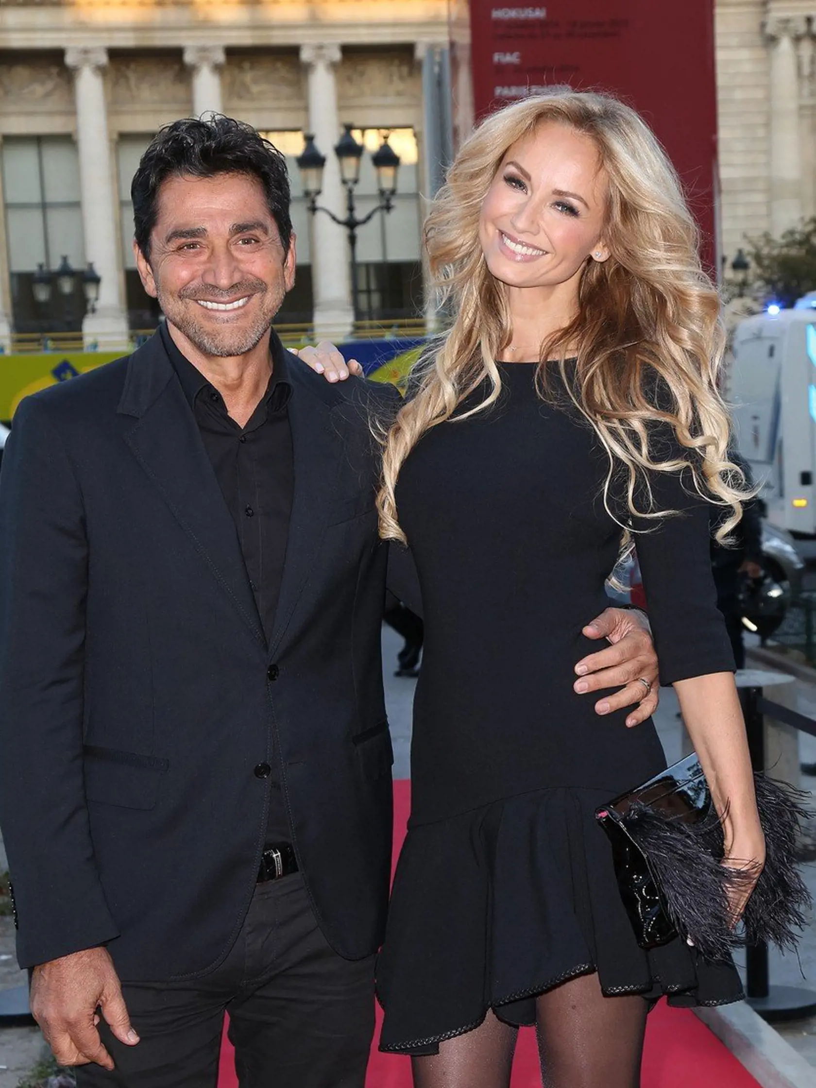 ADRIANA (KAREMBEU ) SKLENARIKOVA-OHANIAN & SON EPOUX ARAM OHANIAN - DINER DE GALA DES 150 ANS DE LA "CROIX ROUGE FRANCAISE" AU GRAND PALAIS., Image: 205384719, License: Rights-managed, Restrictions: NO RESTRICTION, Model Release: no, Credit line: Profimedia, Visual