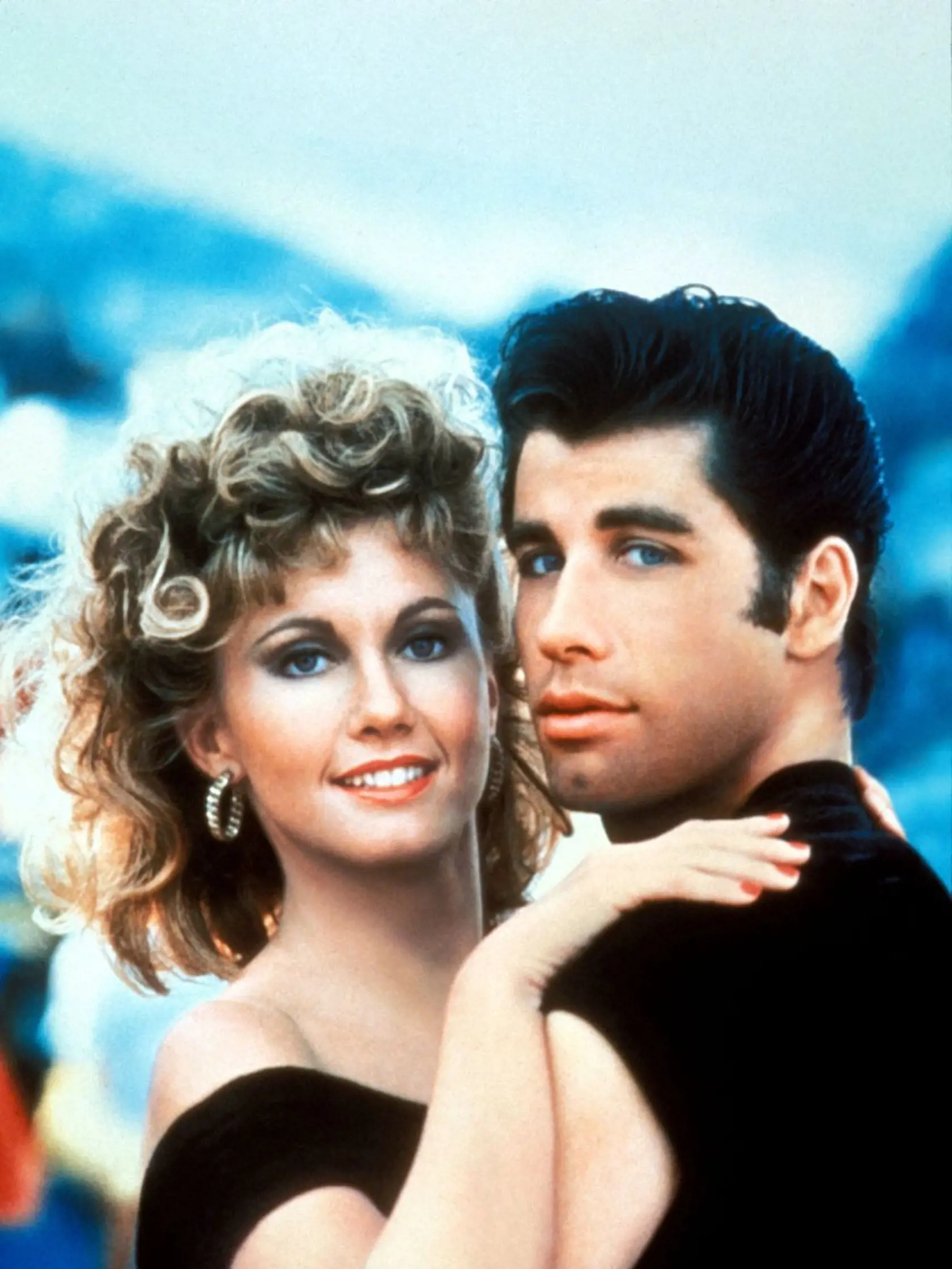 Olivia Newton-John a John Travolta vo filme