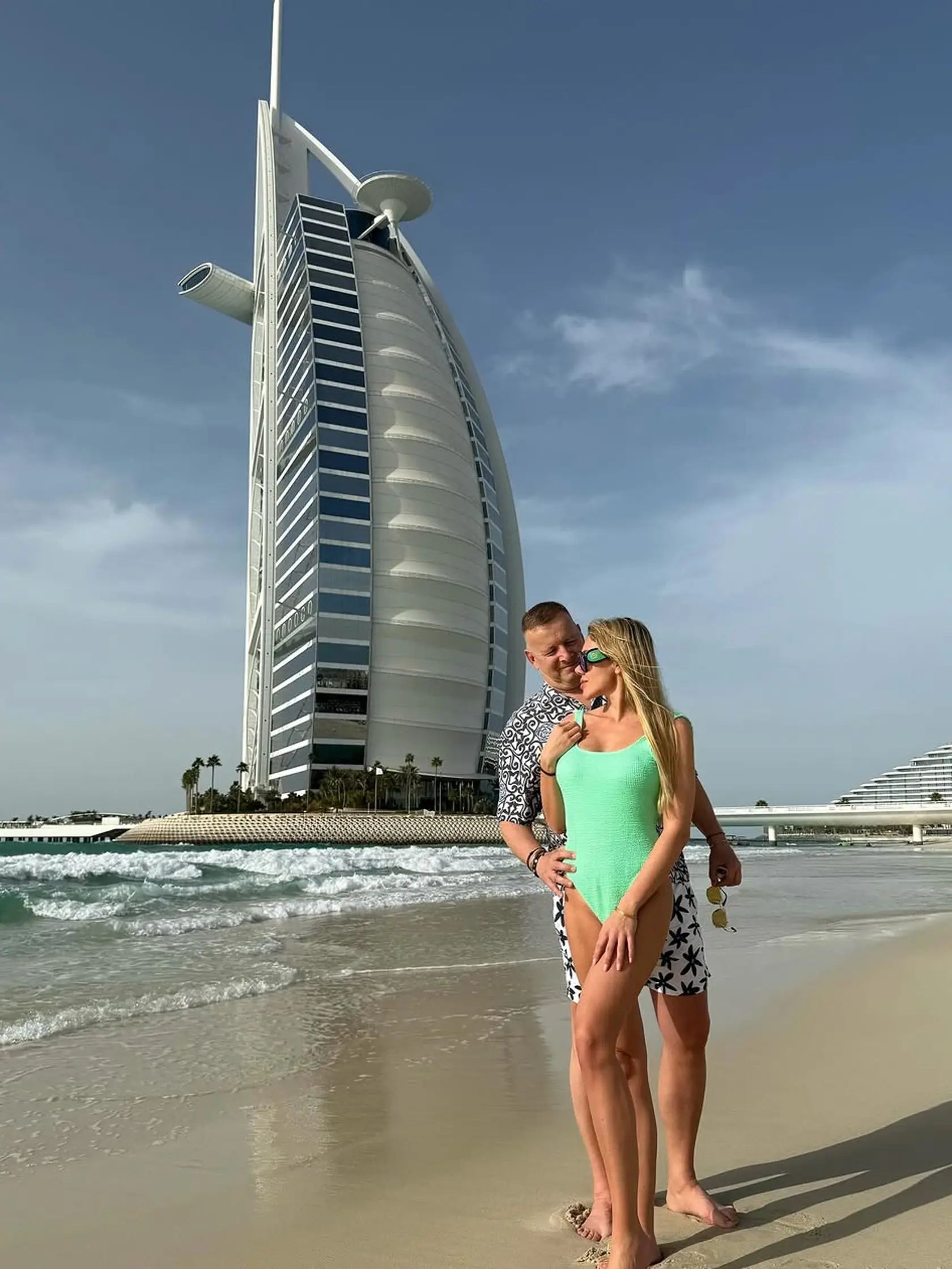 Boris a Laura v Dubaji