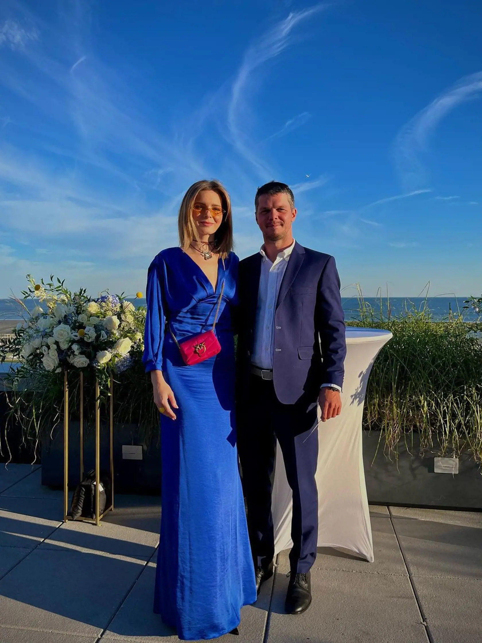 Herečka Monika Horváthová s partnerom Dominikom.